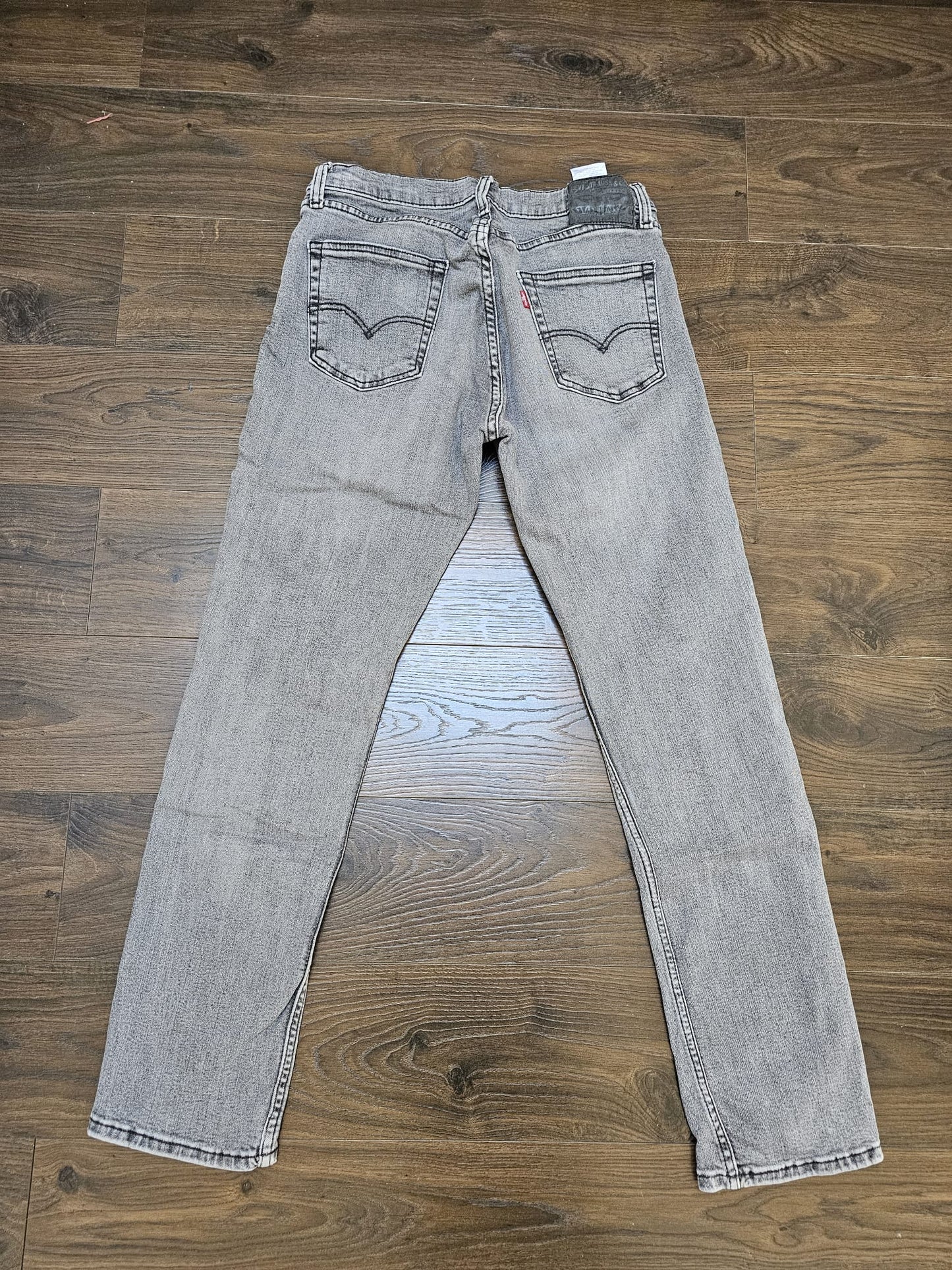 Levi's Mens Grey Jeans 511 Slim Fit W32/31L Denim