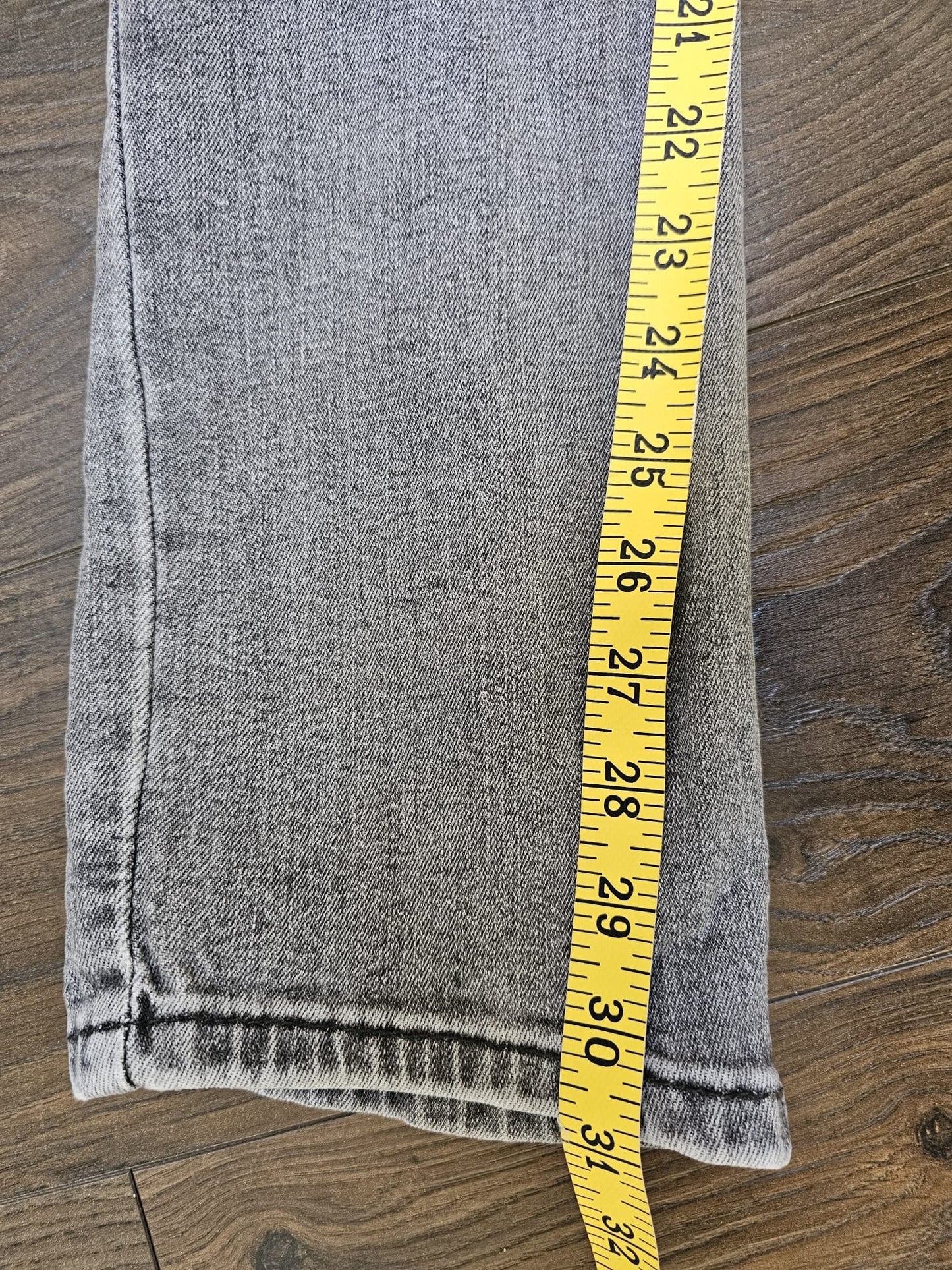 Levi's Mens Grey Jeans 511 Slim Fit W32/31L Denim