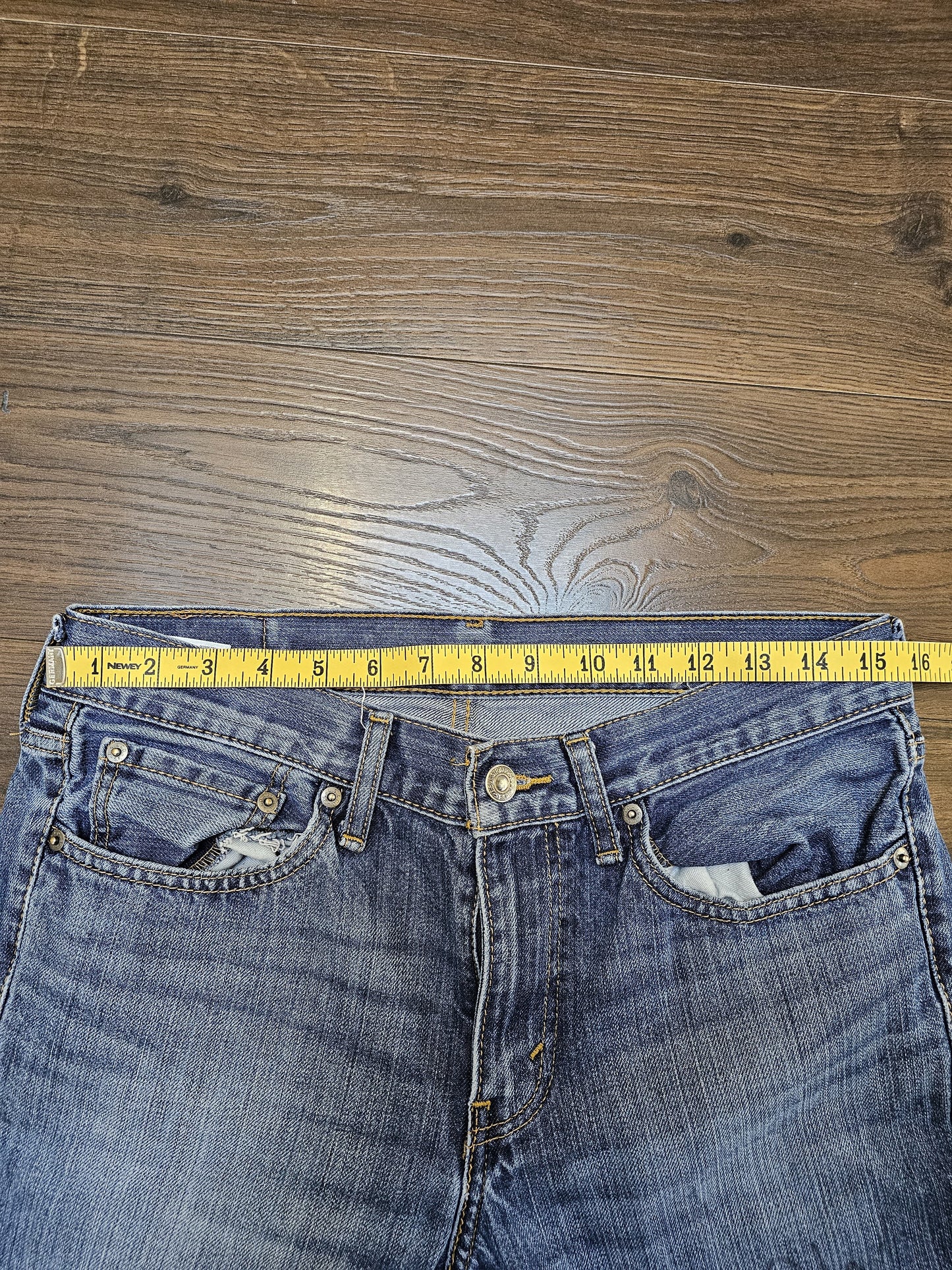 Levi's Mens Blue Jeans 511 Slim Fit W31/31L Denim