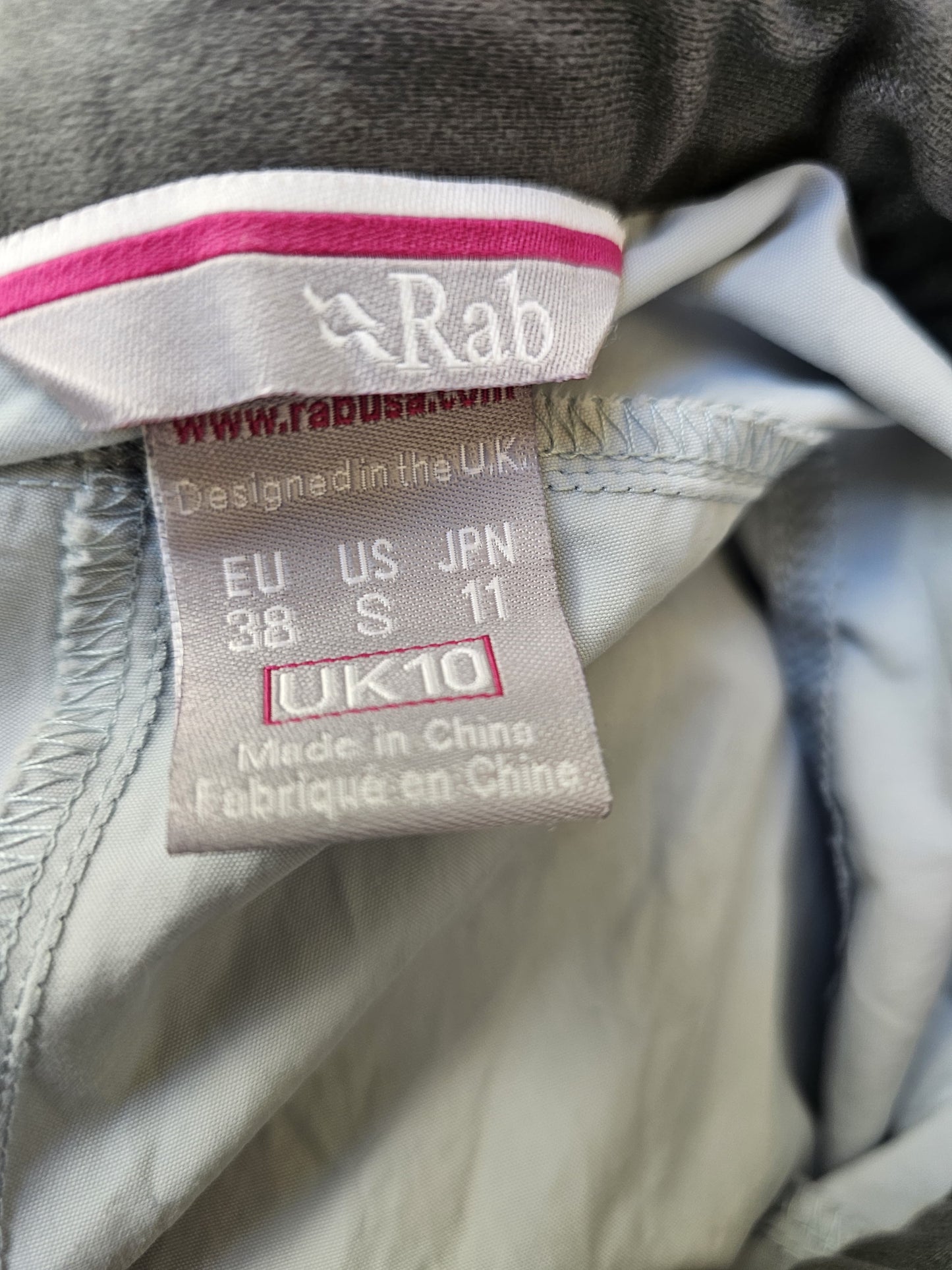 Rab Womens Walking/Hiking Trousers - 10
