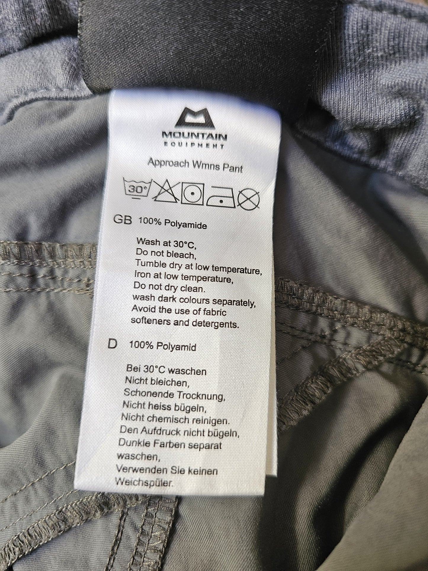 Mountaintain Equipment Womens Walking/Hiking Trousers - 10 Regular