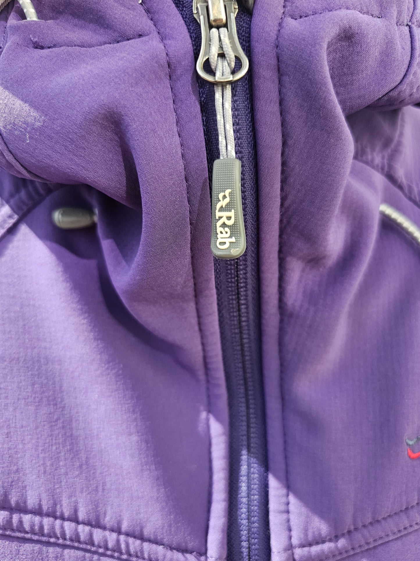 Rab Womens Baltoro Polartec Soft Shell Hooded Full Zip Jacket - UK 12