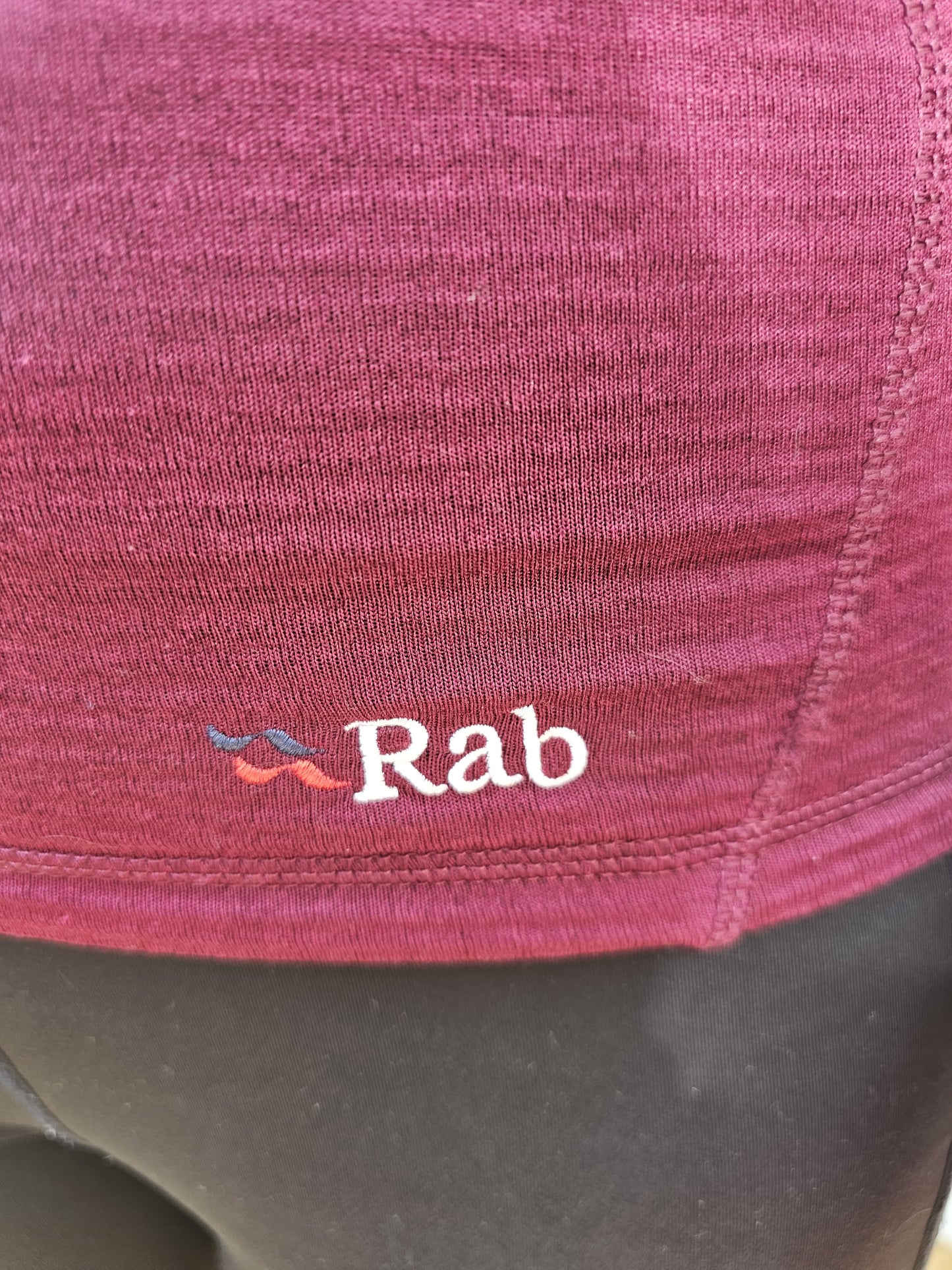 Rab Polartec Pullover Womens Mid Layer Hiking Activewear 1/2 Zip Top - UK 10