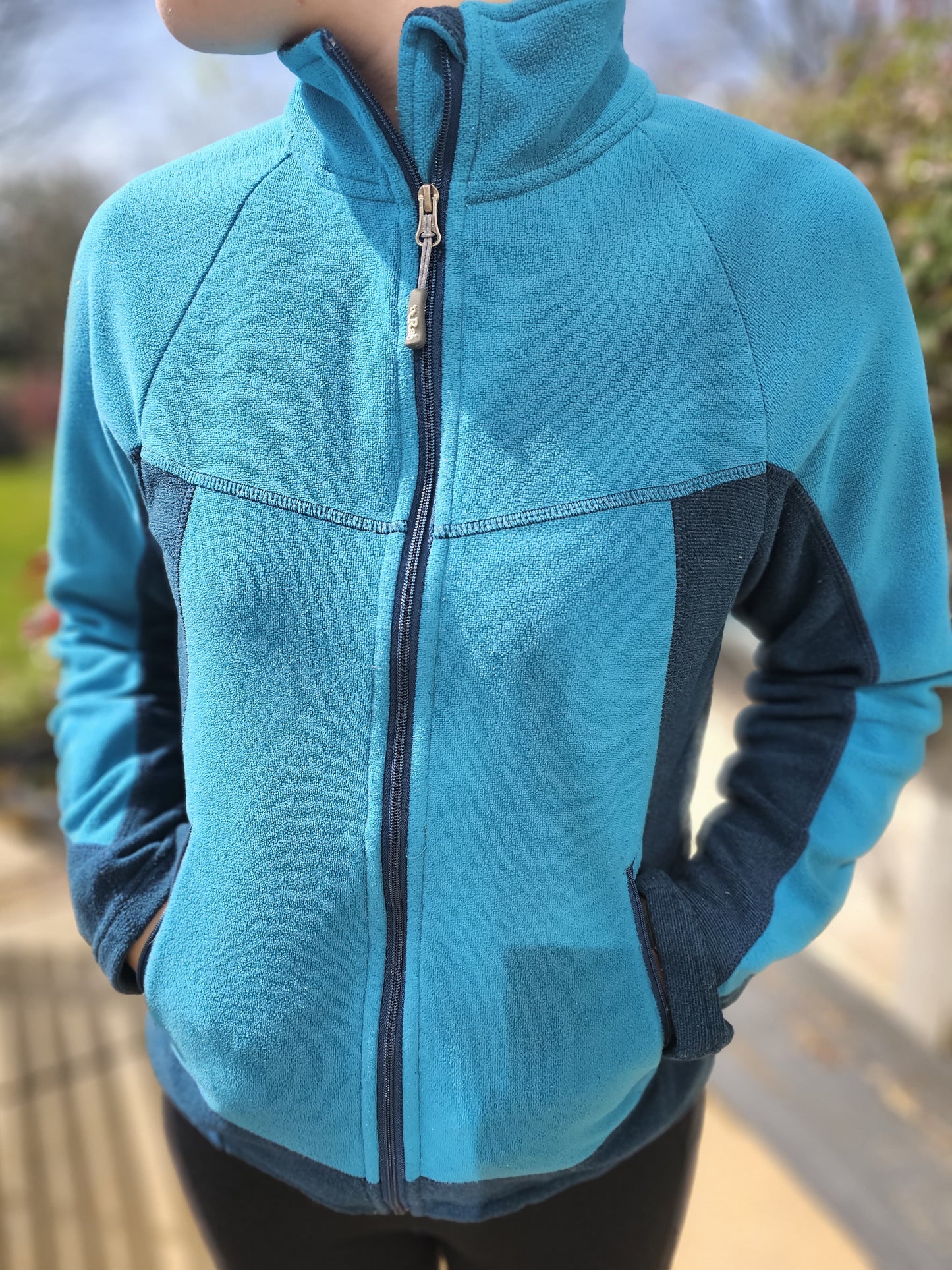 Womens Rab Pullover Polartec Light Weight Fleece Jacket - UK 12 - Hike