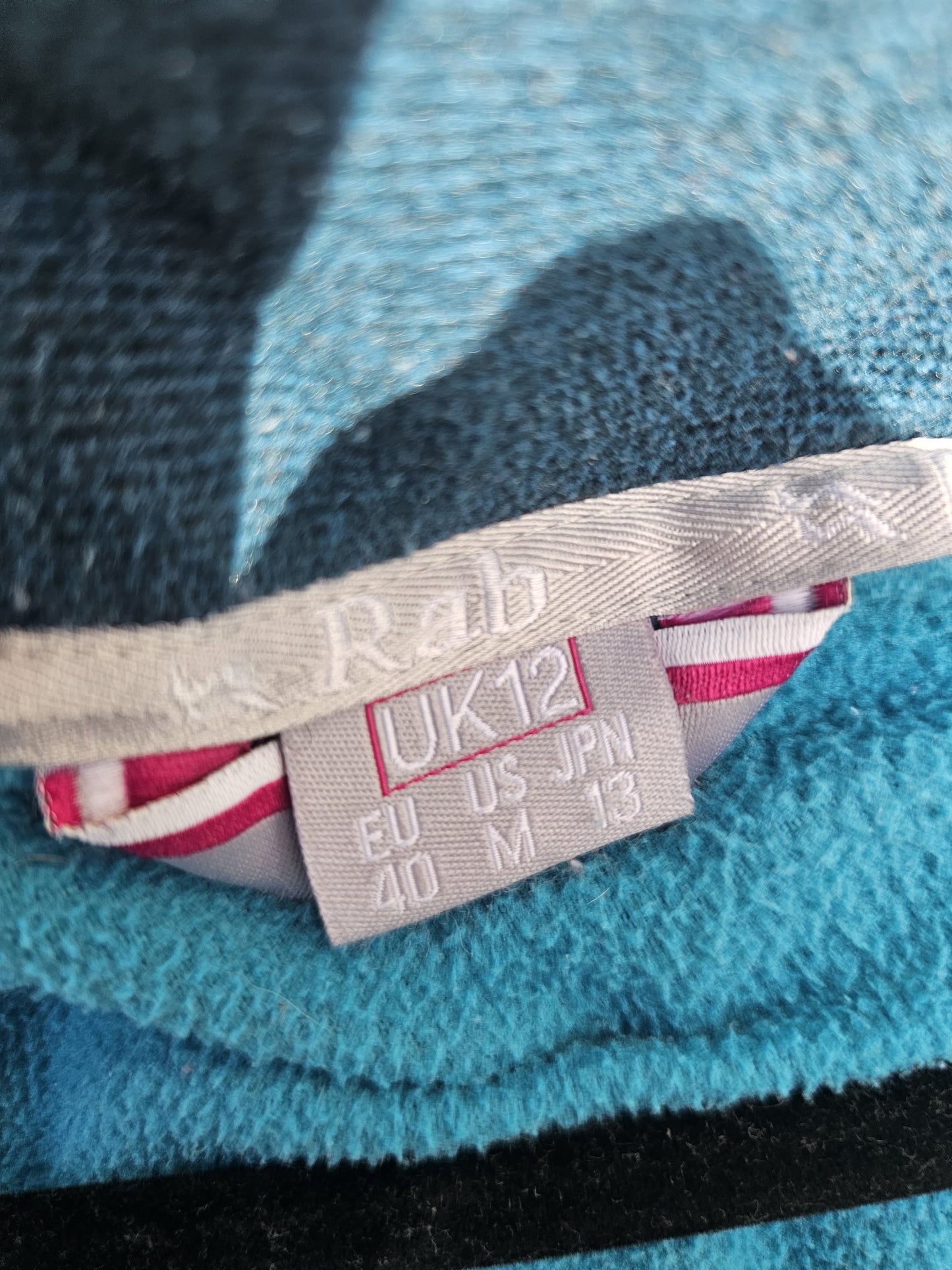 Womens Rab Pullover Polartec Light Weight Fleece Jacket - UK 12 - Hike