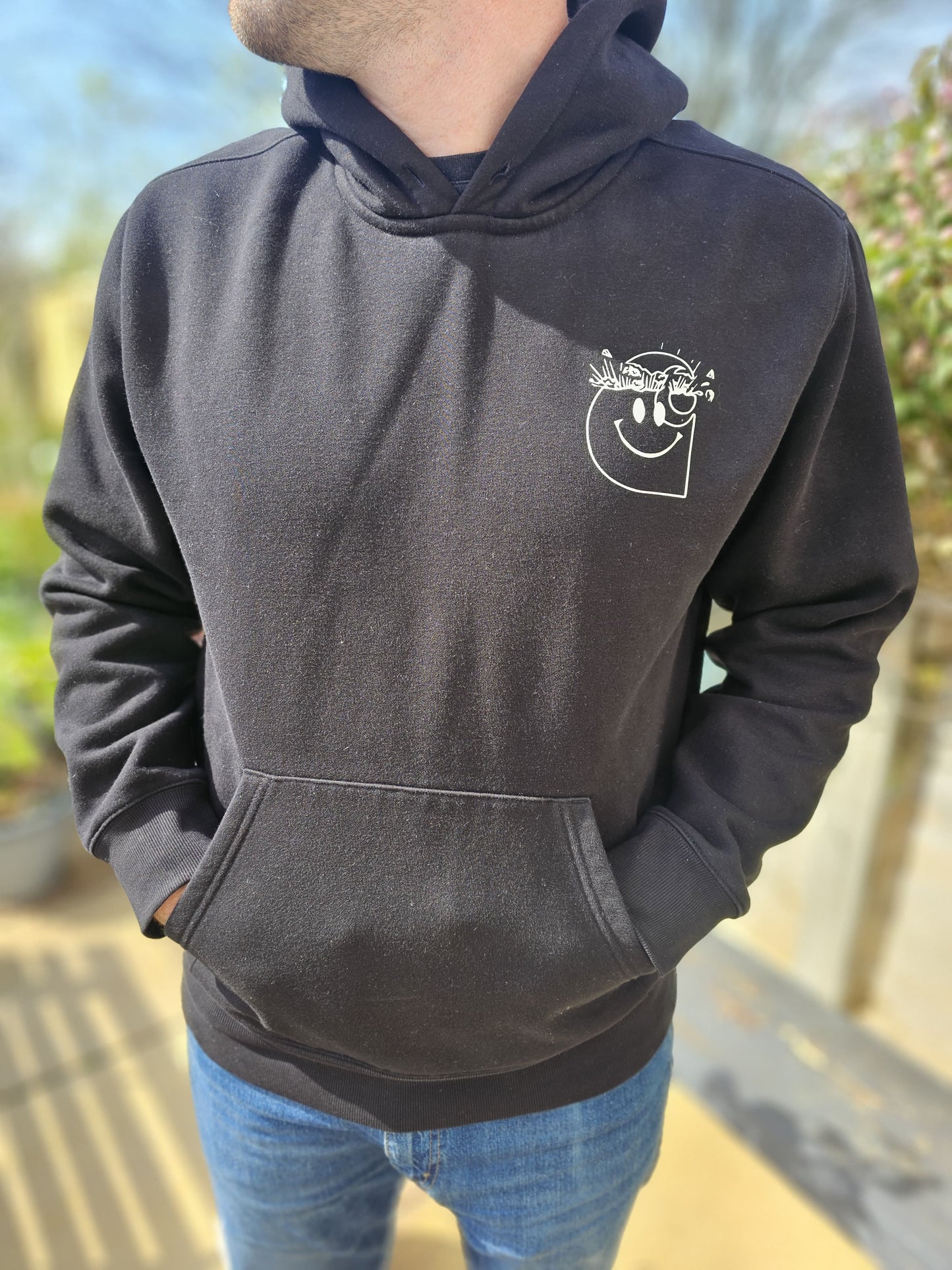 Carhartt WIP Smiley Hoodie Pullover Jumper - L/Large - Mens/Unisex