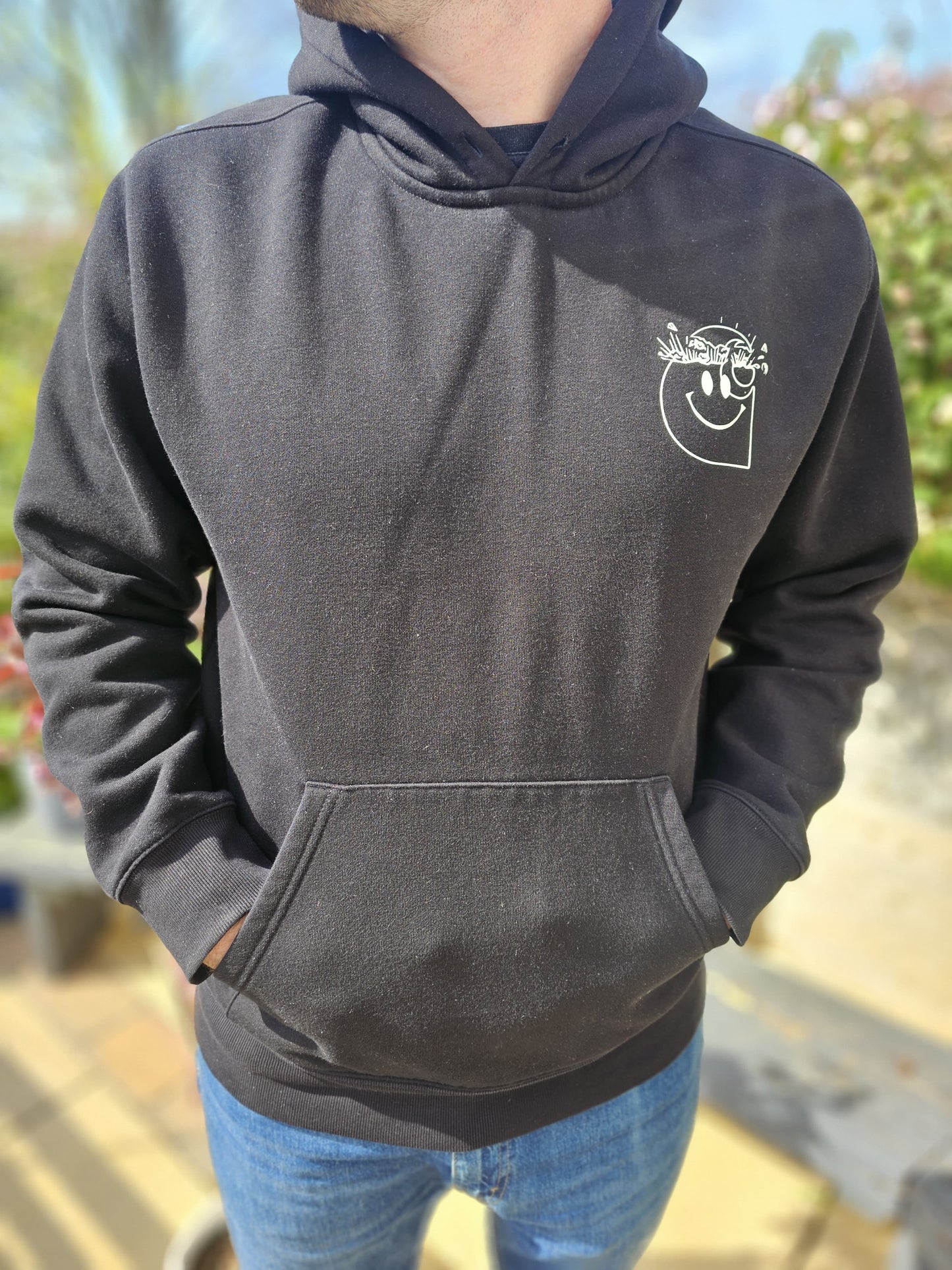 Carhartt WIP Smiley Hoodie Pullover Jumper - L/Large - Mens/Unisex