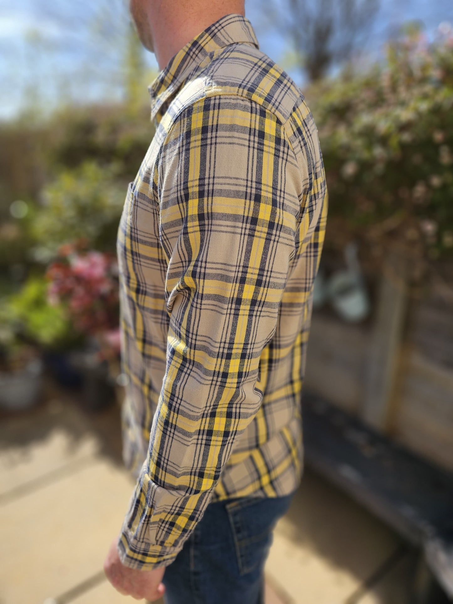 Levi's Long Sleeved Check Shirt - L/Large