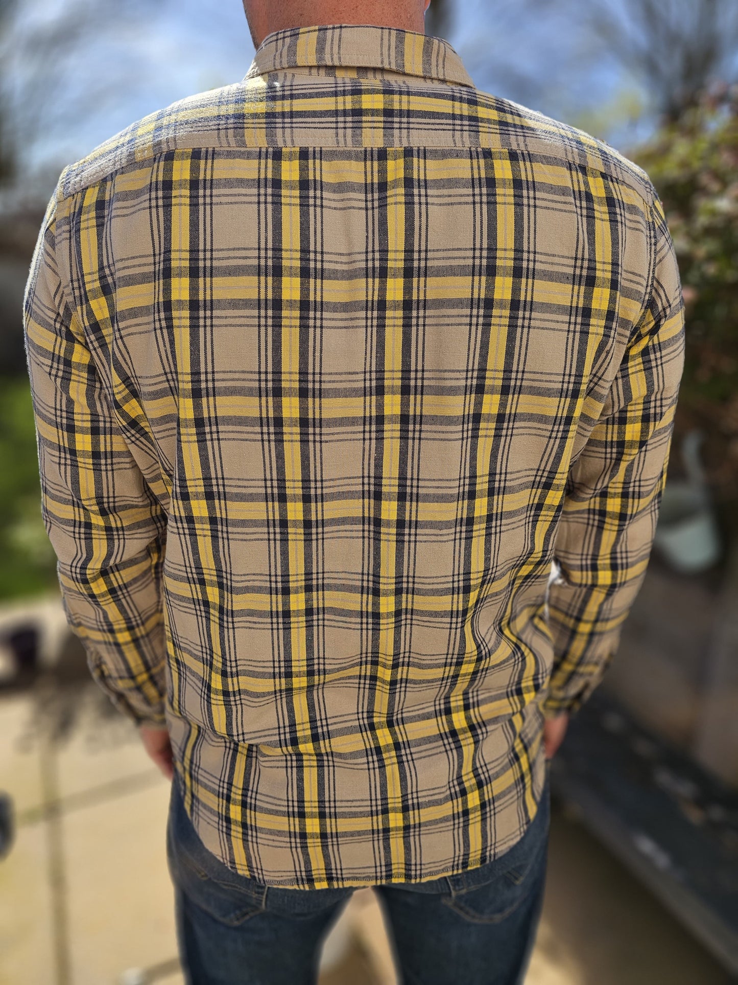 Levi's Long Sleeved Check Shirt - L/Large
