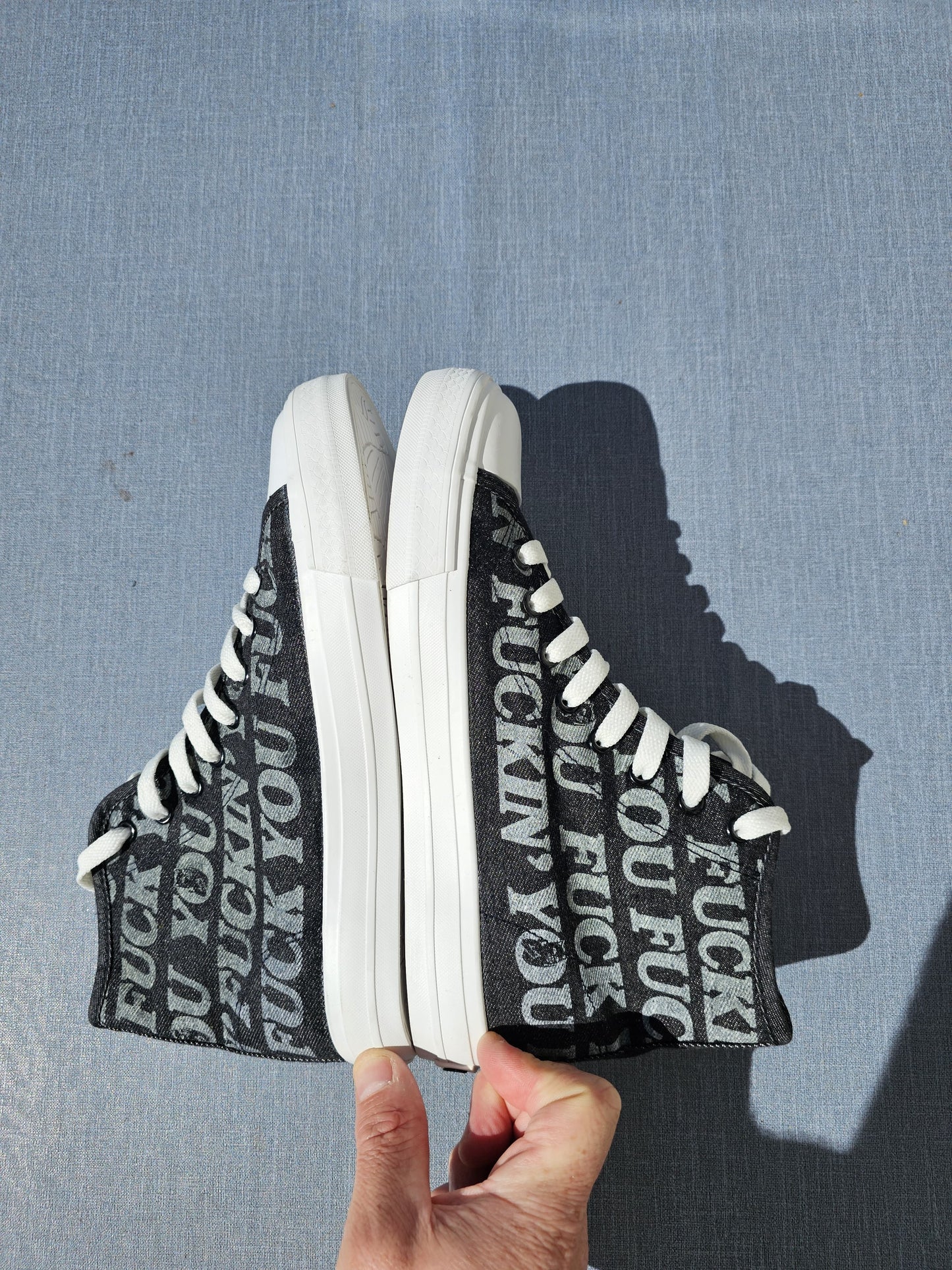 RipnDip Hightop Trainers/Sneakers/Shoes - UK 6.5 Skate