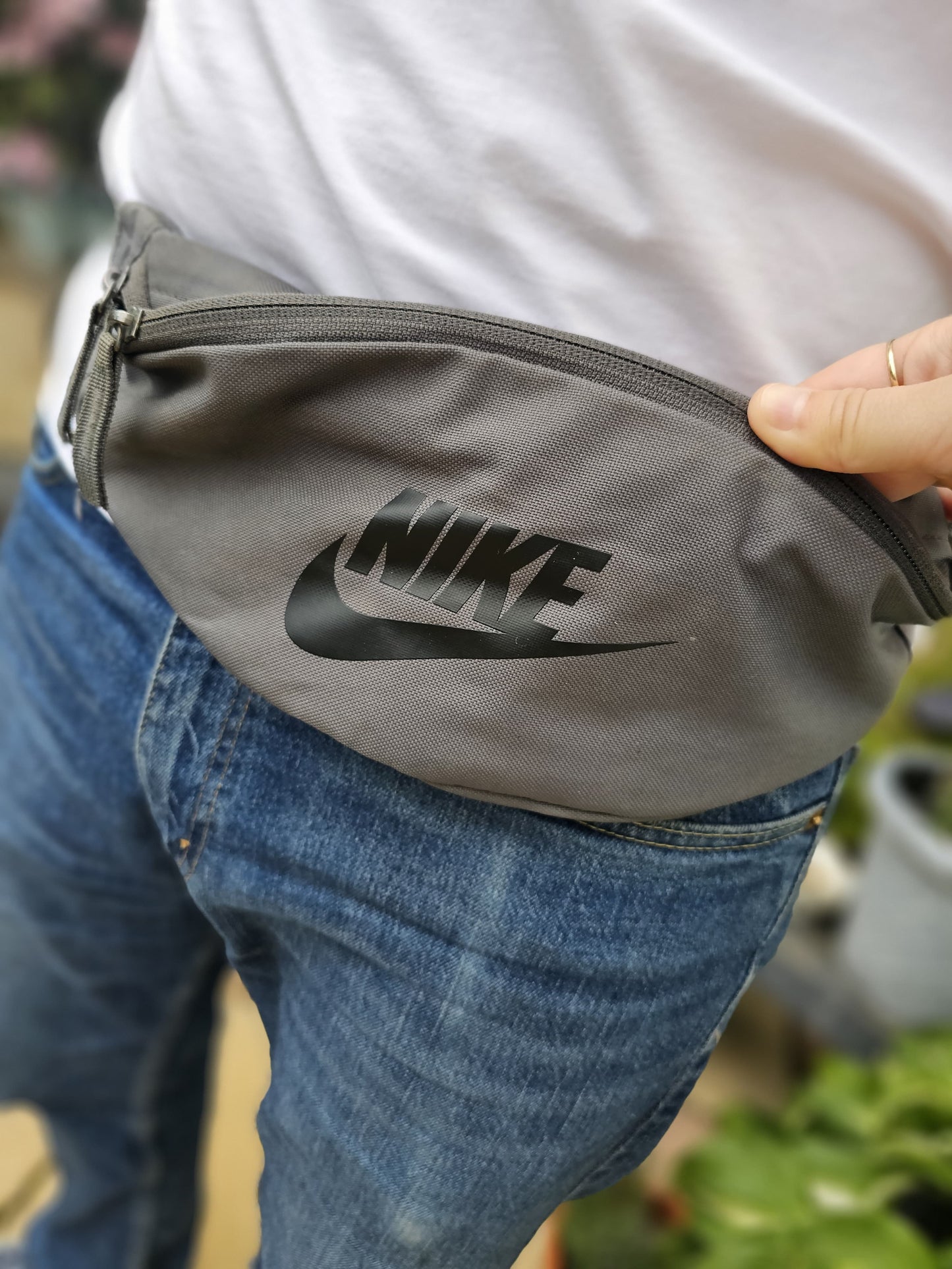 Nike Unisex Bum Bag/Cross Body/Shoulder Bag Fanny Pack Rave Festival Surf Travel Backpacking