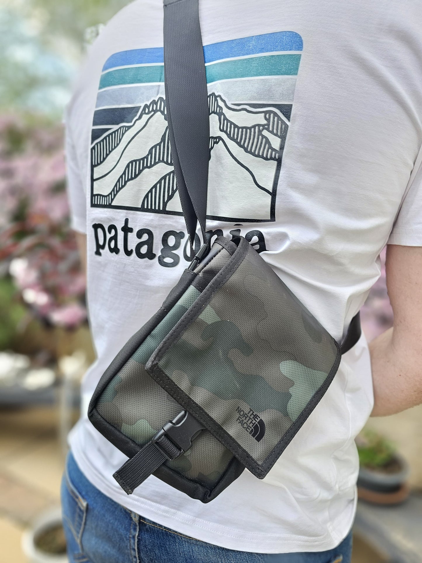 The North Face Bardu Utility Man Bag/Shoulder Bag/Cross Body/Chest Pack/Belt Bag/Festival/Holiday