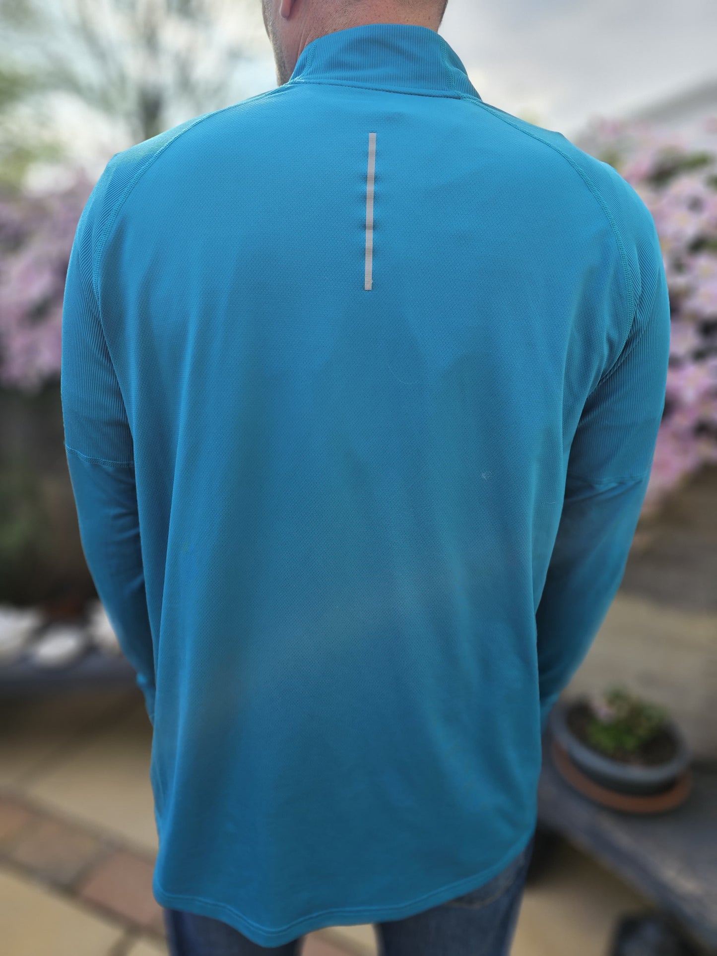 Nike Dri-Fit Long Sleeve Active Wear 1/4 Zip Top - XL/Extra Large