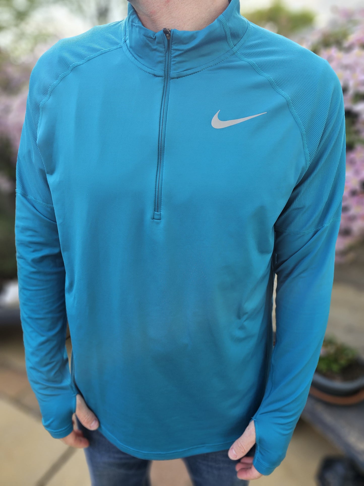 Nike Dri-Fit Long Sleeve Active Wear 1/4 Zip Top - XL/Extra Large