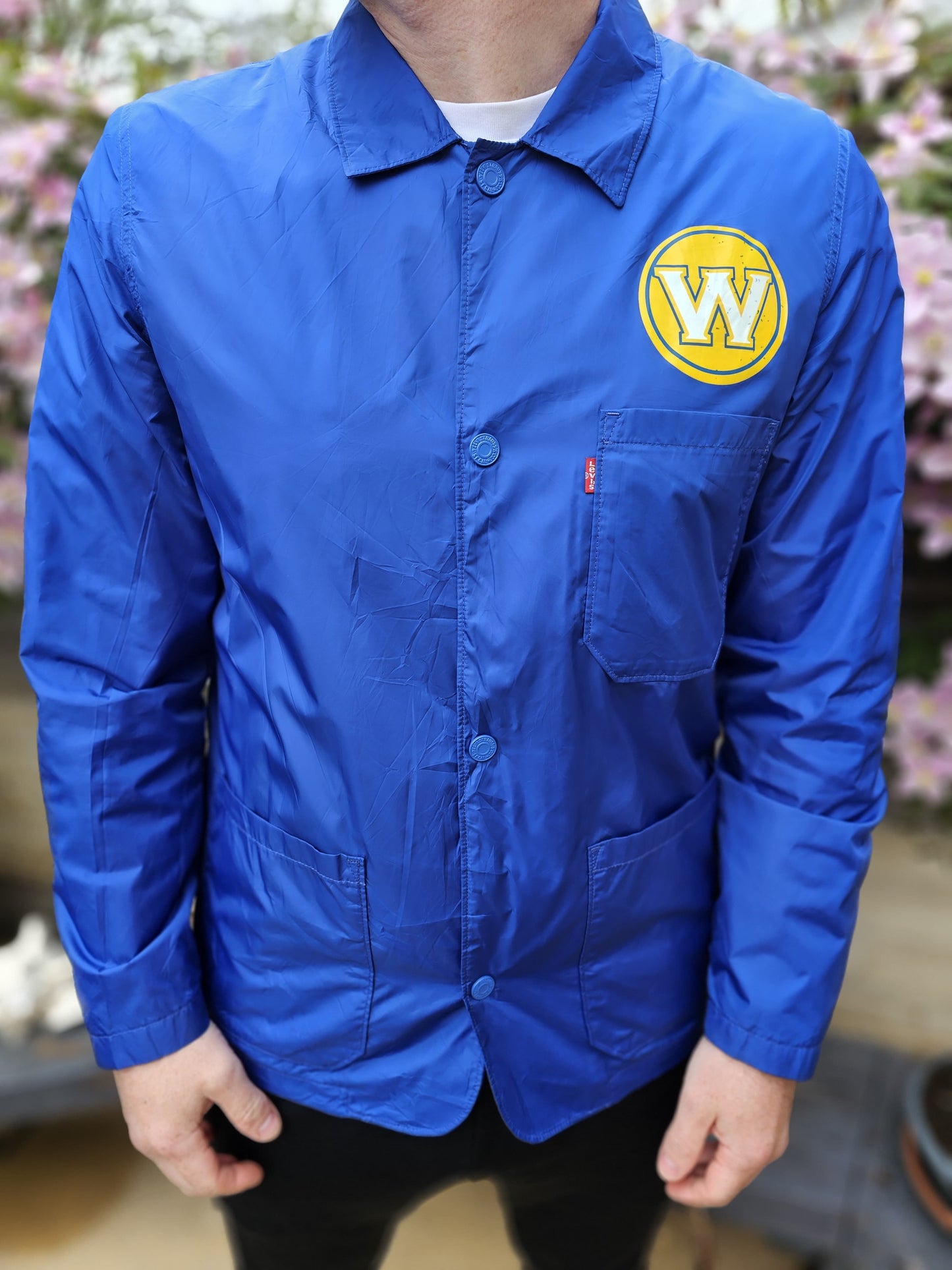 Vintage Levi's X NBA Golden State Warriors Jacket - M/Medium