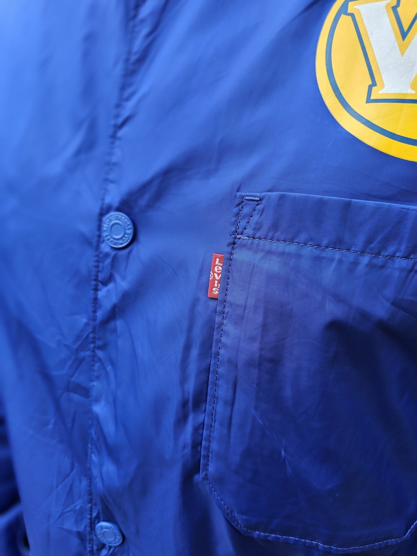 Vintage Levi's X NBA Golden State Warriors Jacket - M/Medium