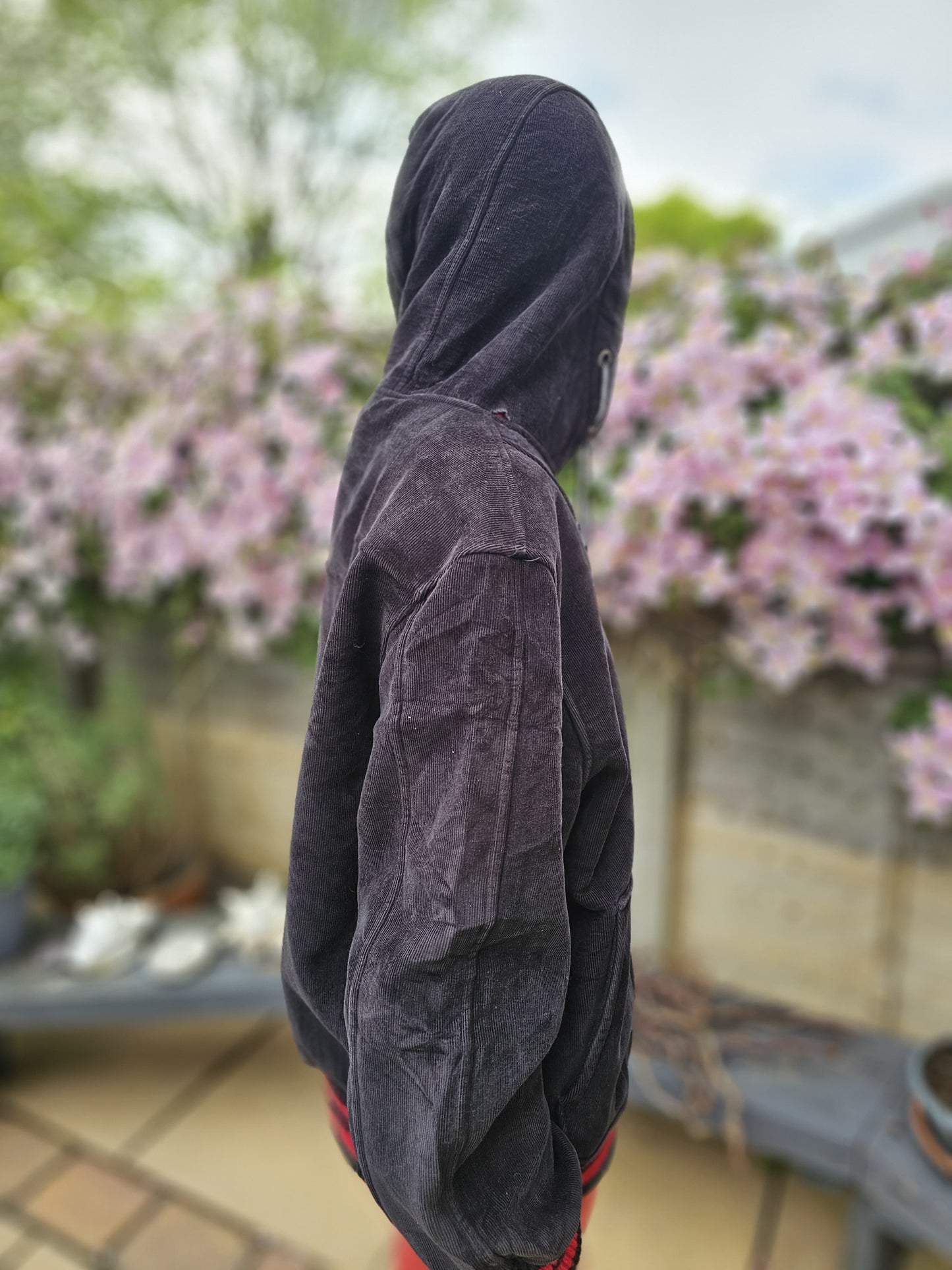 Levi's Unisex Corduroy Hoodie Jack In Black - M/Medium