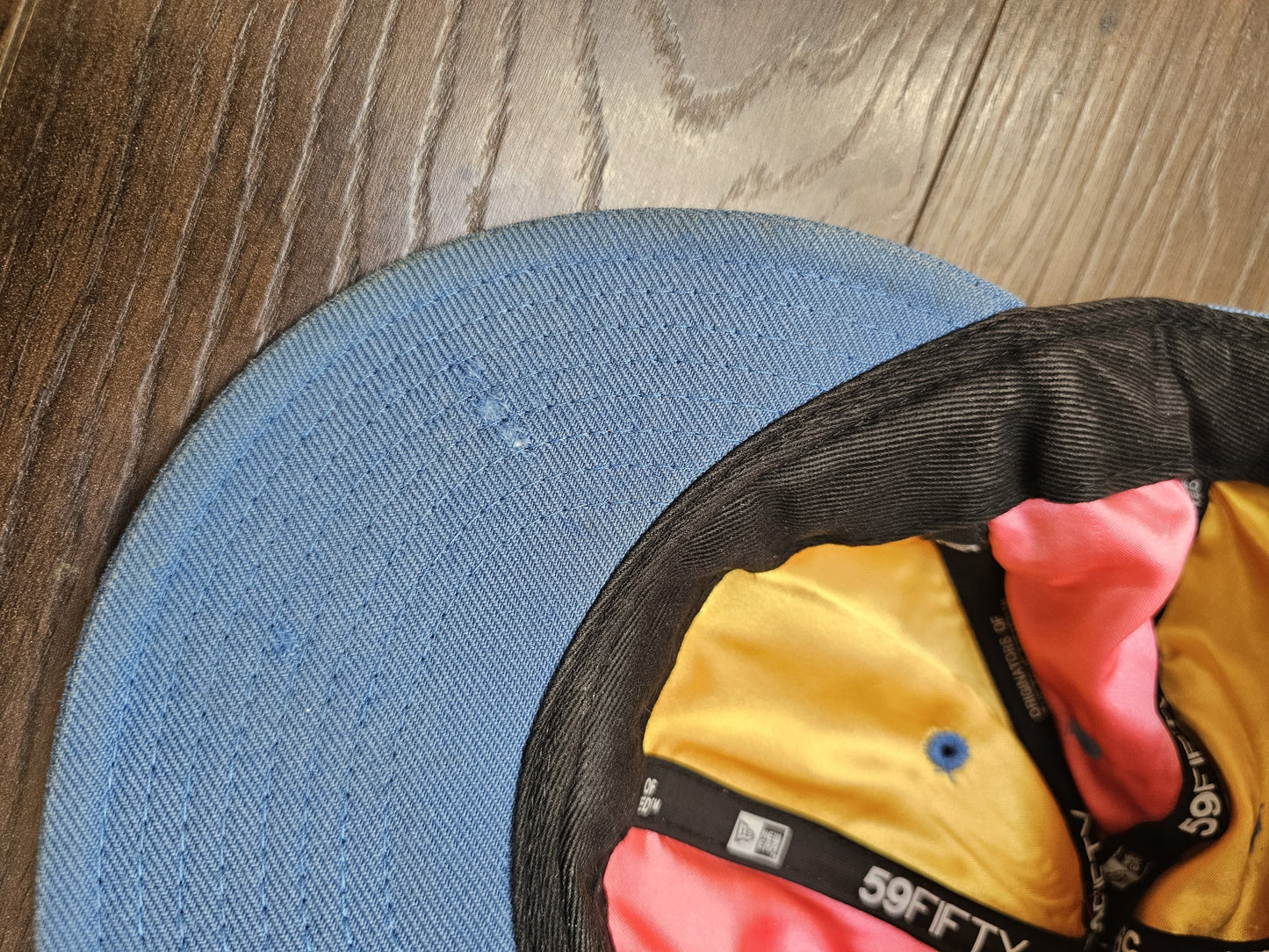 Awesome New Rare Custard & Jelly Snap Back Hat Cap - 7.5 Adjustable