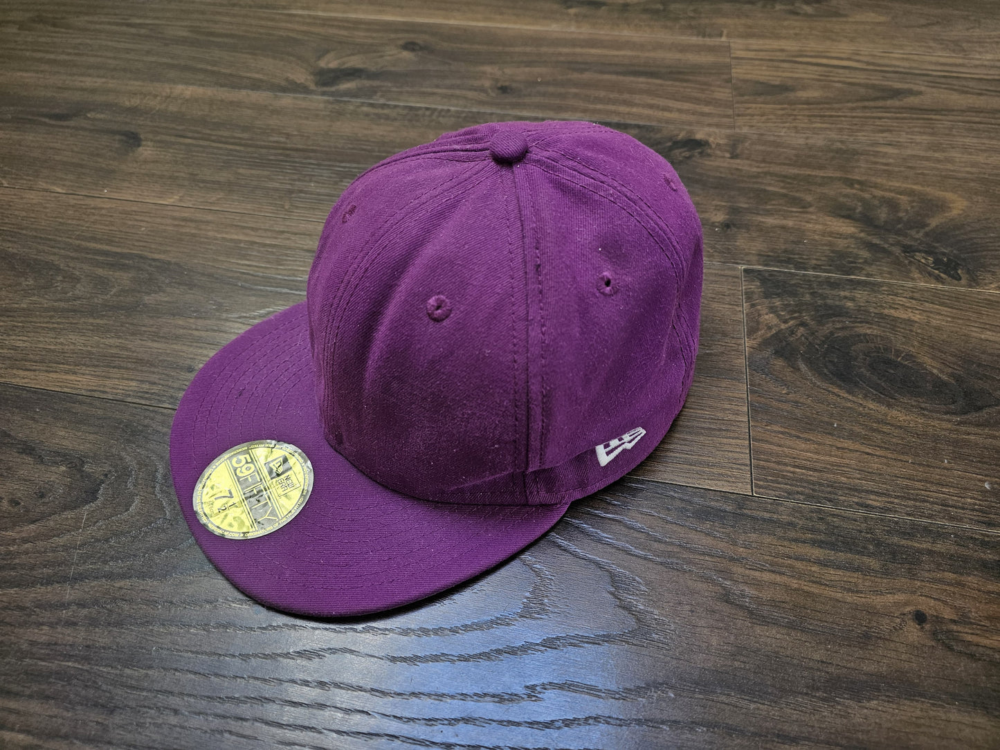 New Era Purple Snap Back Cap Hat 7.5 Adjustable - Unisex