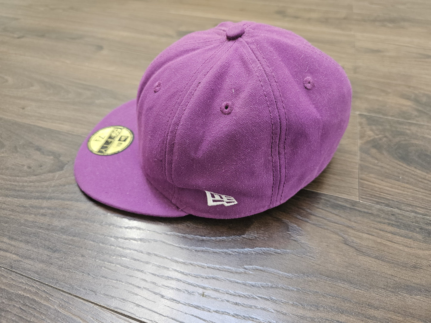 New Era Purple Snap Back Cap Hat 7.5 Adjustable - Unisex