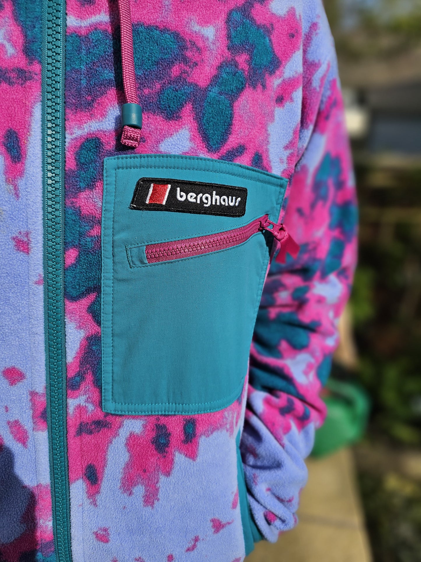 Berghaus Unisex Ascent '91 Retro Style Fleece Jacket Full Zip - S/Small