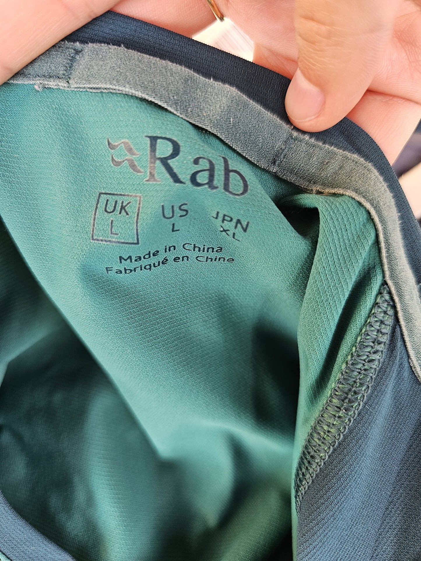 Rab Lightweight Technical Wicking Base Layer/T-Shirt - L/Large