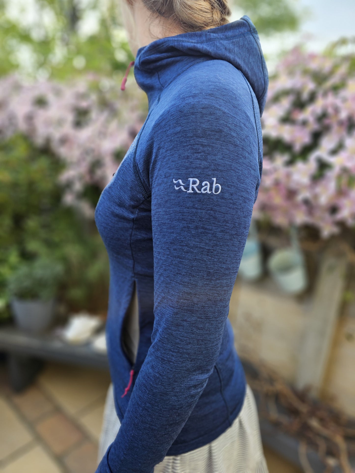 Rab Lightweight Thermic Mid Layer Full Zip Fleece Hiking Jacket - UK 8