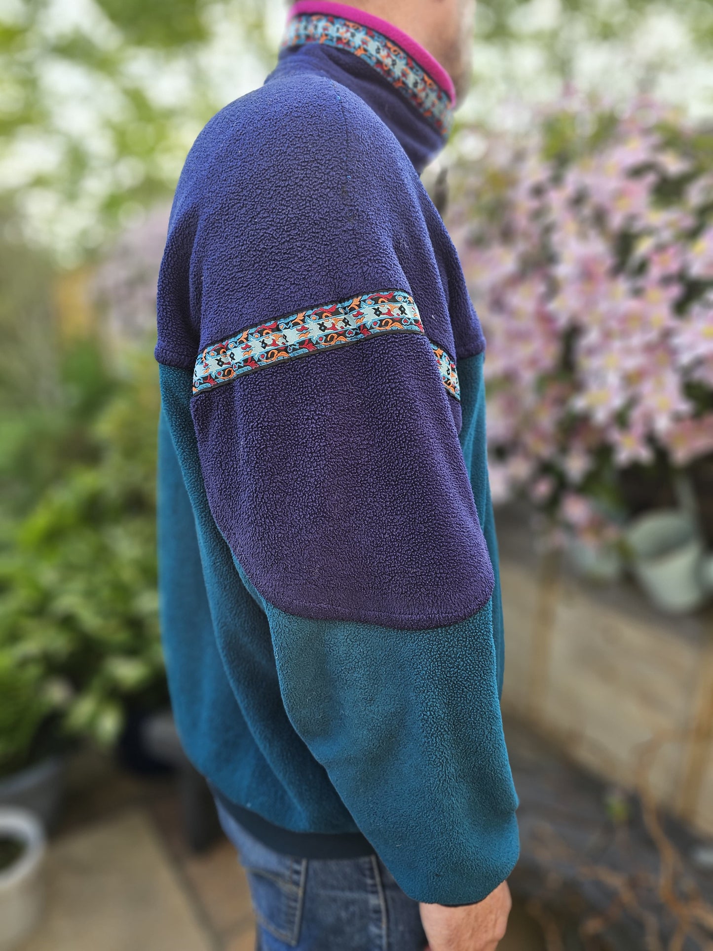 Stunning Berghaus Vintage 90's XCT Fleece Jacket Full Zip - L/Large - Unisex