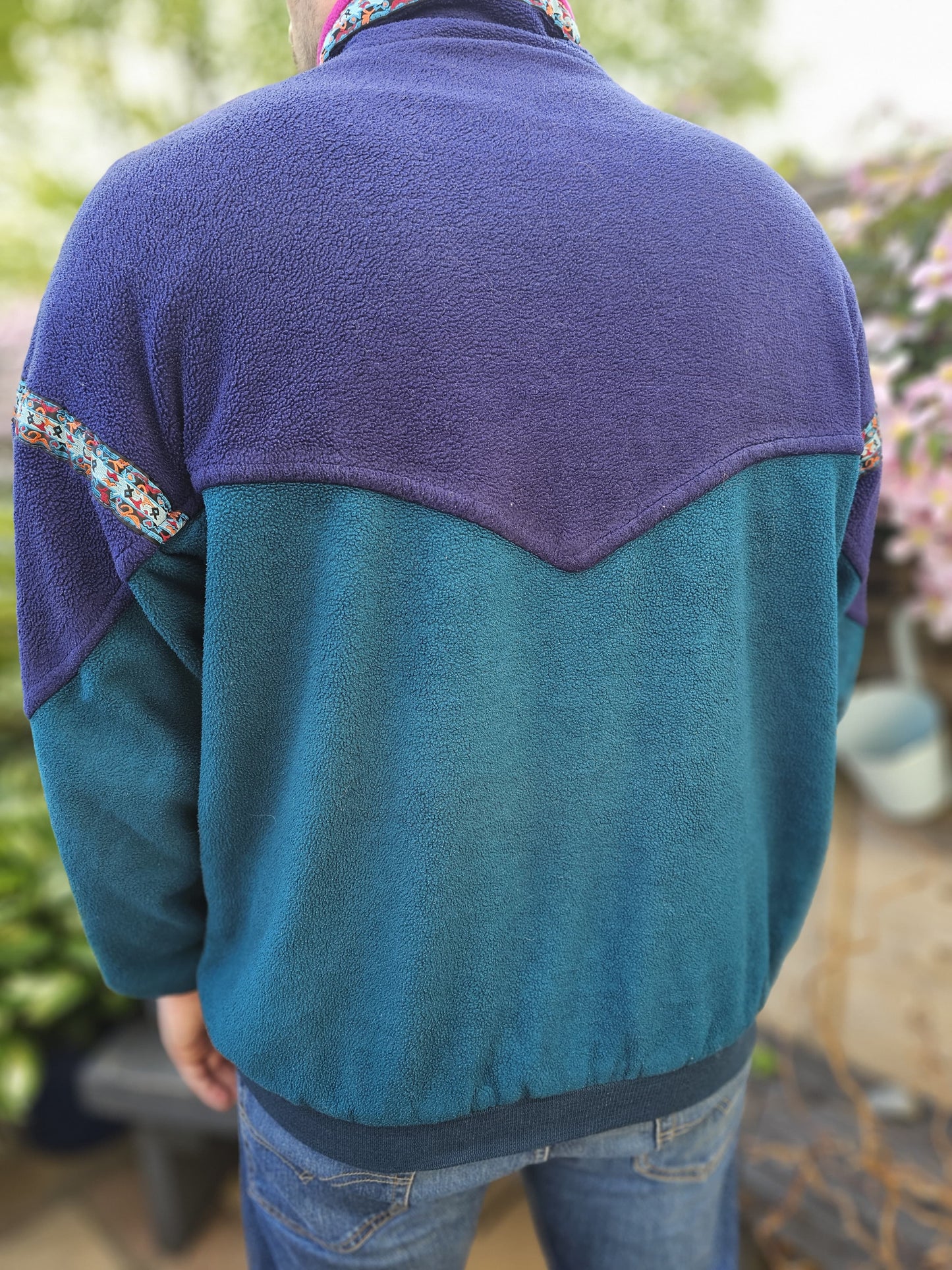 Stunning Berghaus Vintage 90's XCT Fleece Jacket Full Zip - L/Large - Unisex