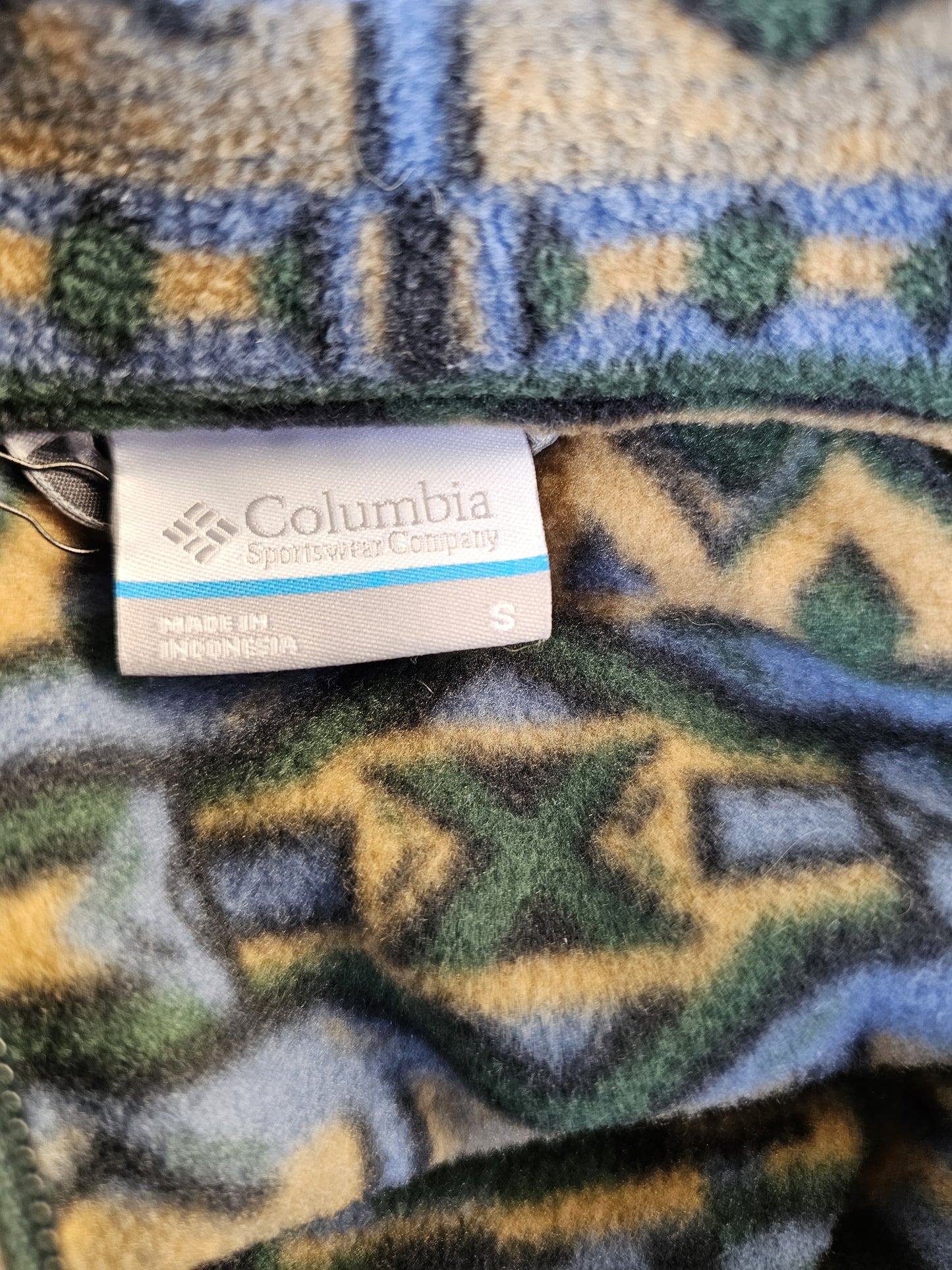 Columbia Unisex Aztec Full Zip Fleece Jacket - S/Small