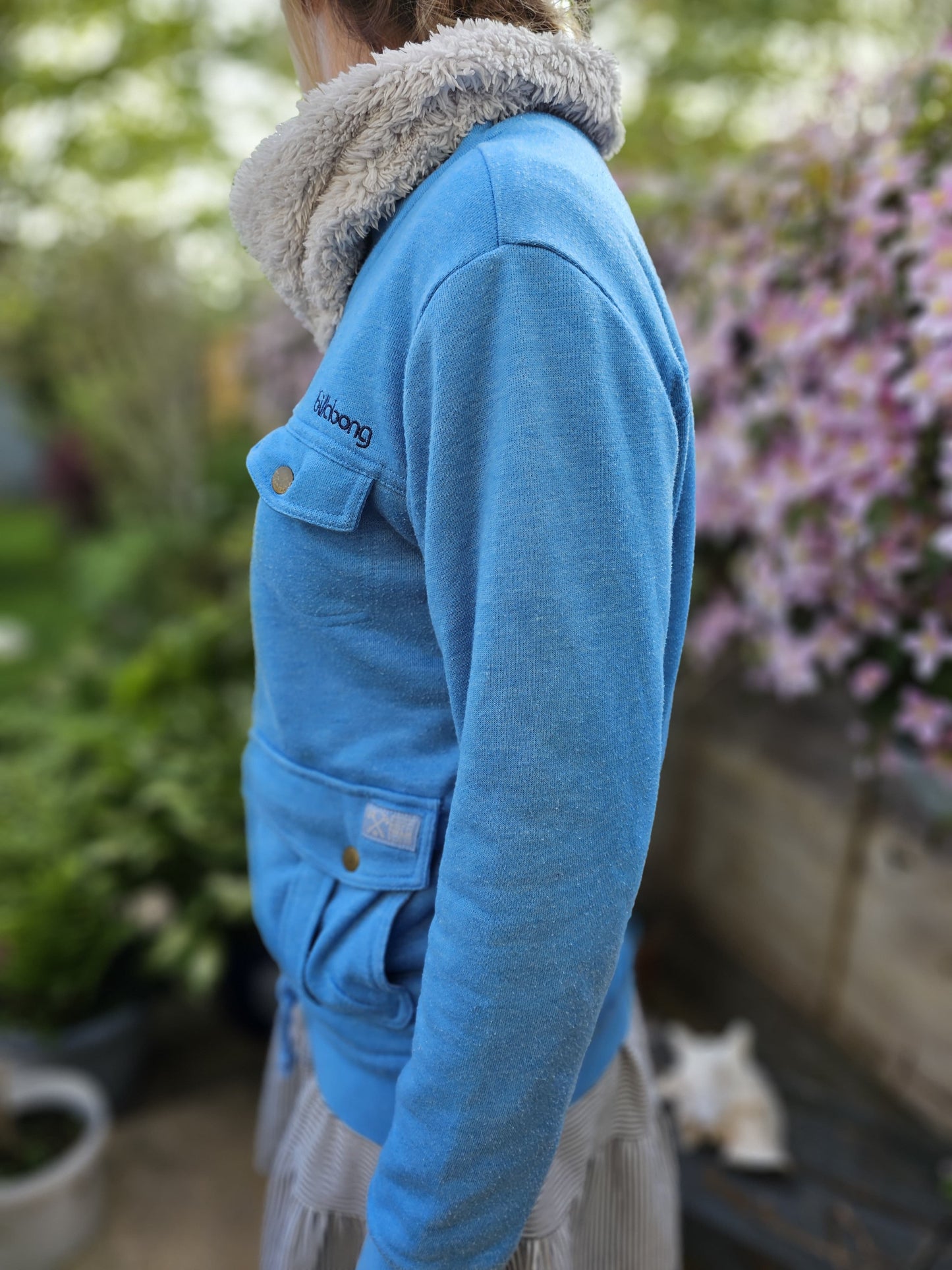 Vintage Y2K 2000's Billabong Blue Full Zip Lined Jacket - L/Large