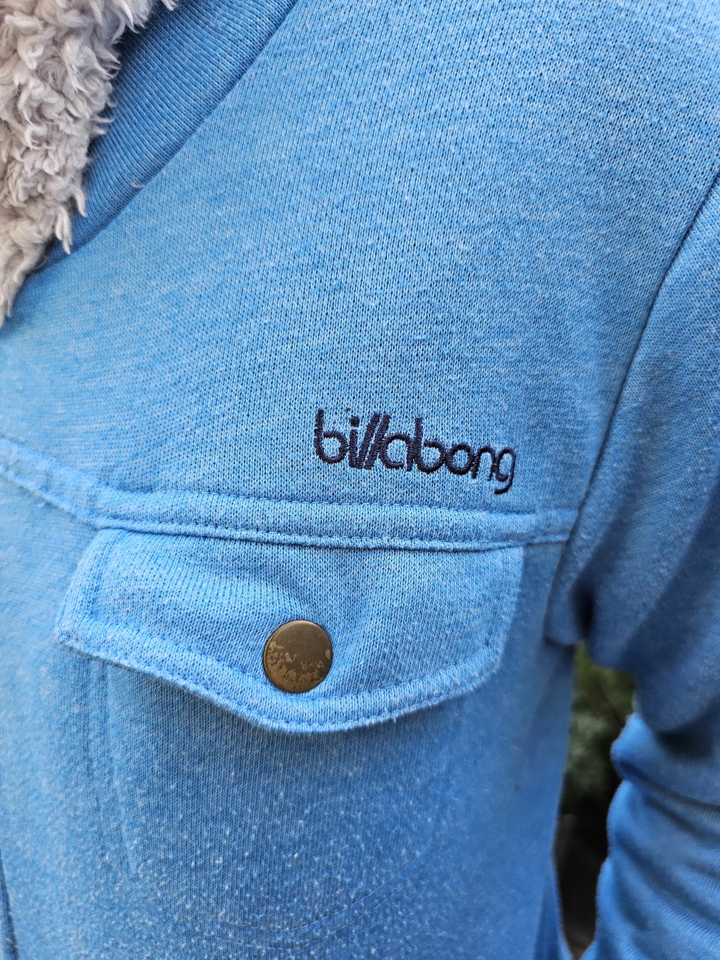 Vintage Y2K 2000's Billabong Blue Full Zip Lined Jacket - L/Large