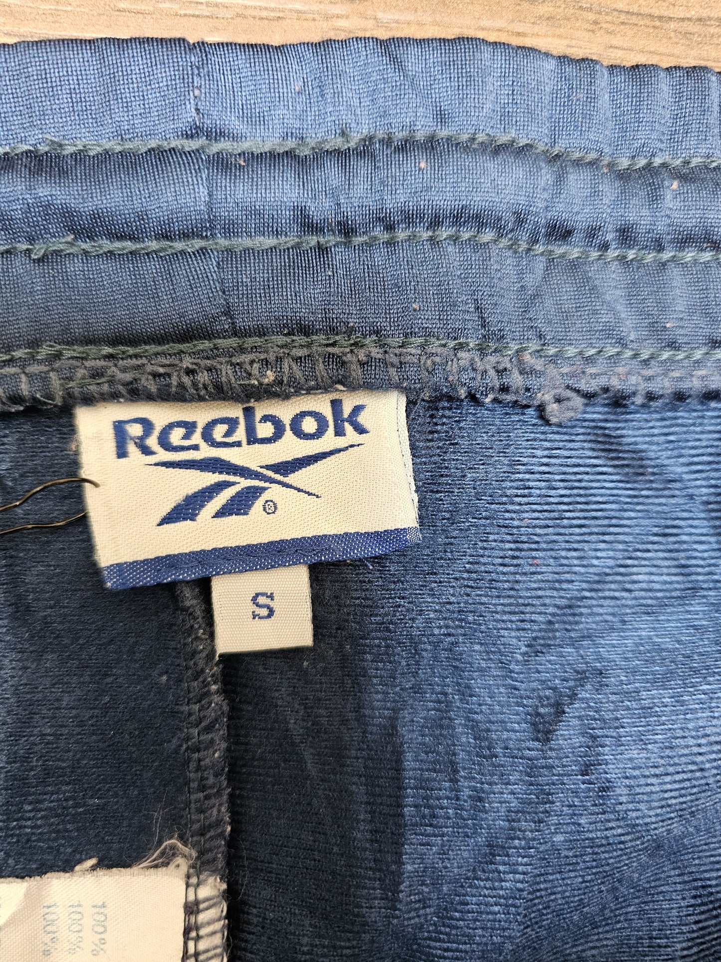 Vintage Reebok Tracksuit Bottoms/Joggers/Track Pants Poppers - S/Small 90s/Y2K