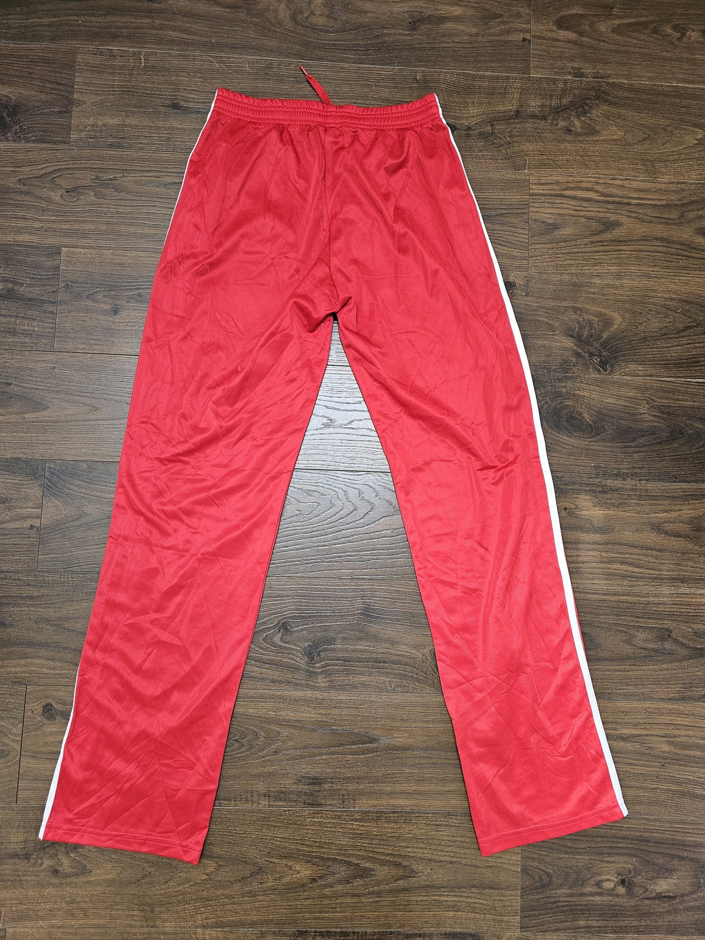 Adidas AS Montferrand Section Sportive 1969 Tracksuit Bottoms Red/White - L/Large