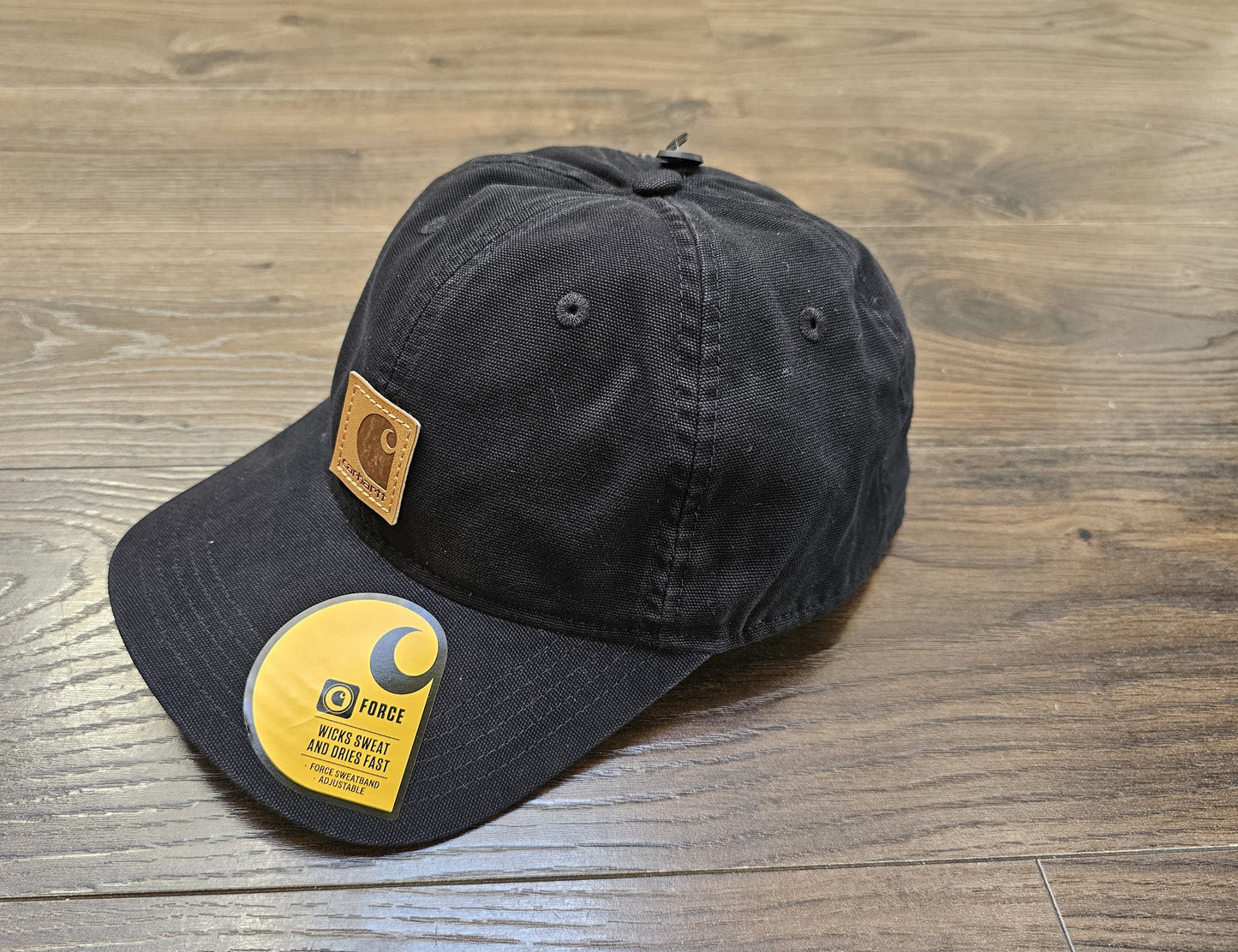 Carharrt Unisex Black G Force Baseball Cap/Hat Adjustable One Size - NWT