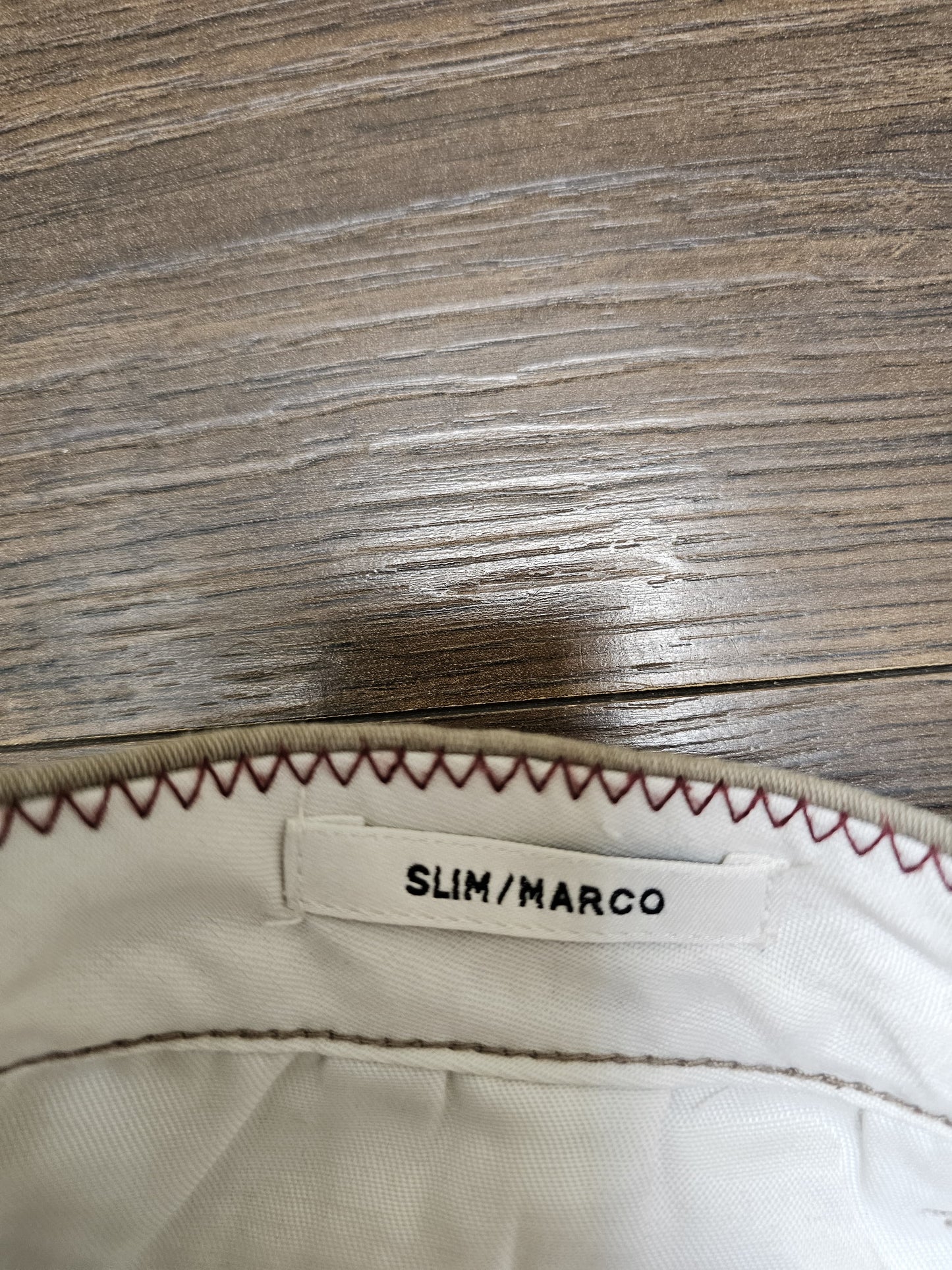 Mens Slim Fit Jack & Jones Chinos Beige - W32/L30