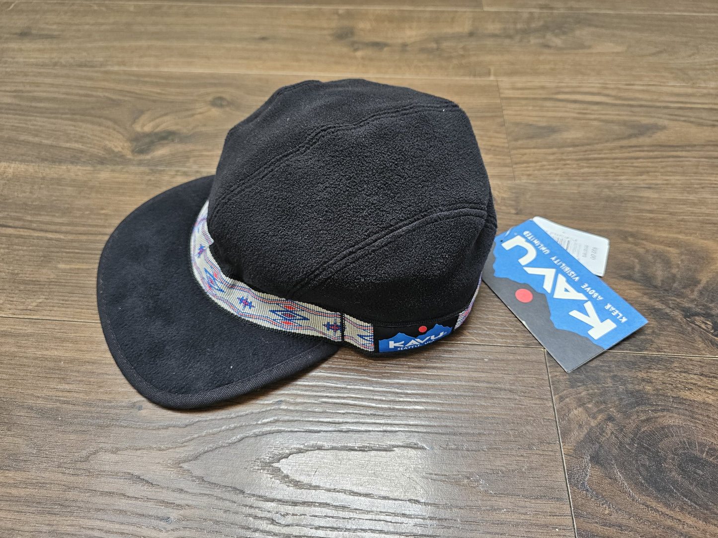 KAVU Aztec Geo Fleece Strap Cap/Hat - One Size/M/Medium