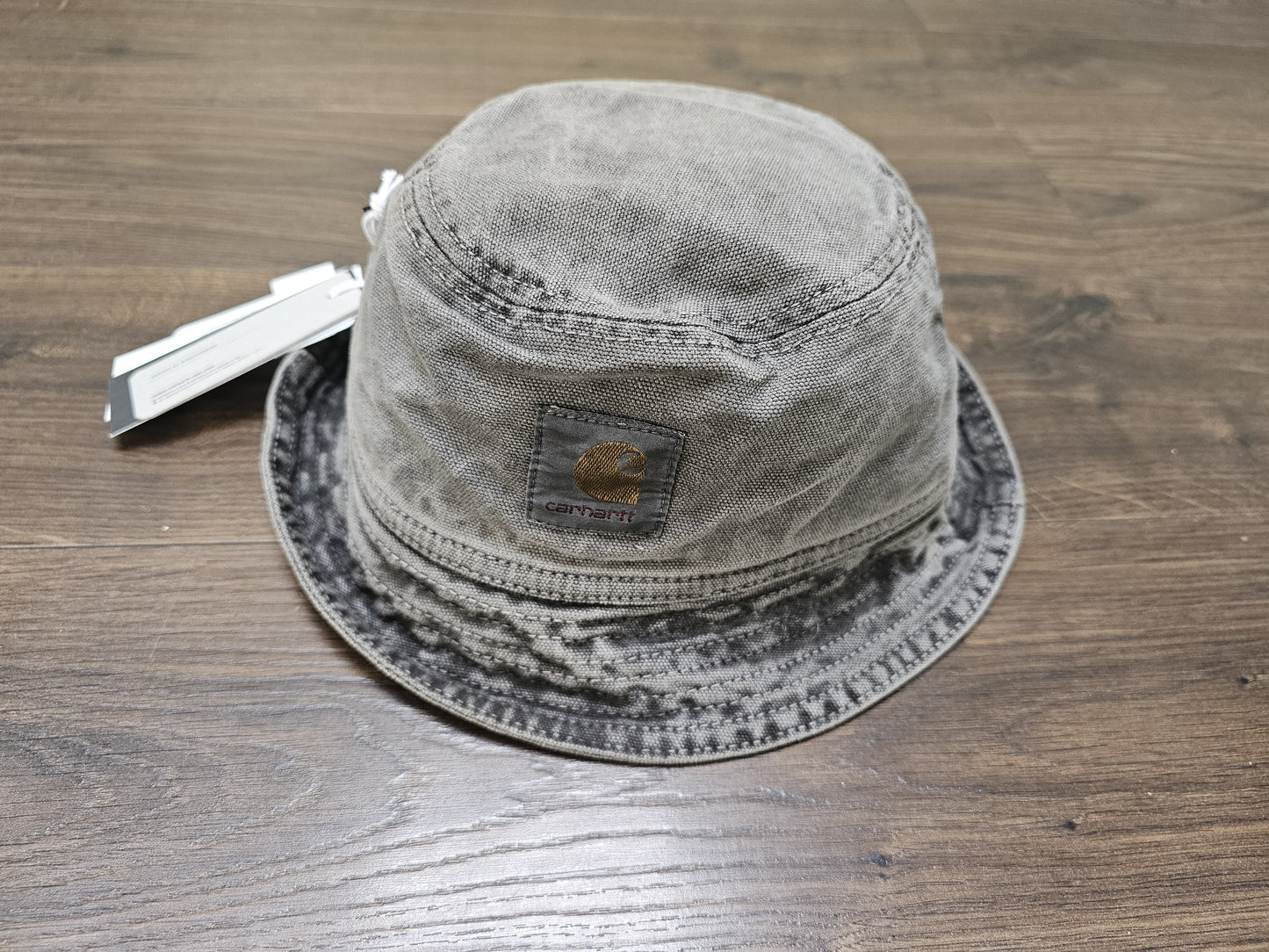 Brand New Carharrt Unisex Washed Grey Bucket Hat M/L - RRP £60 Festival