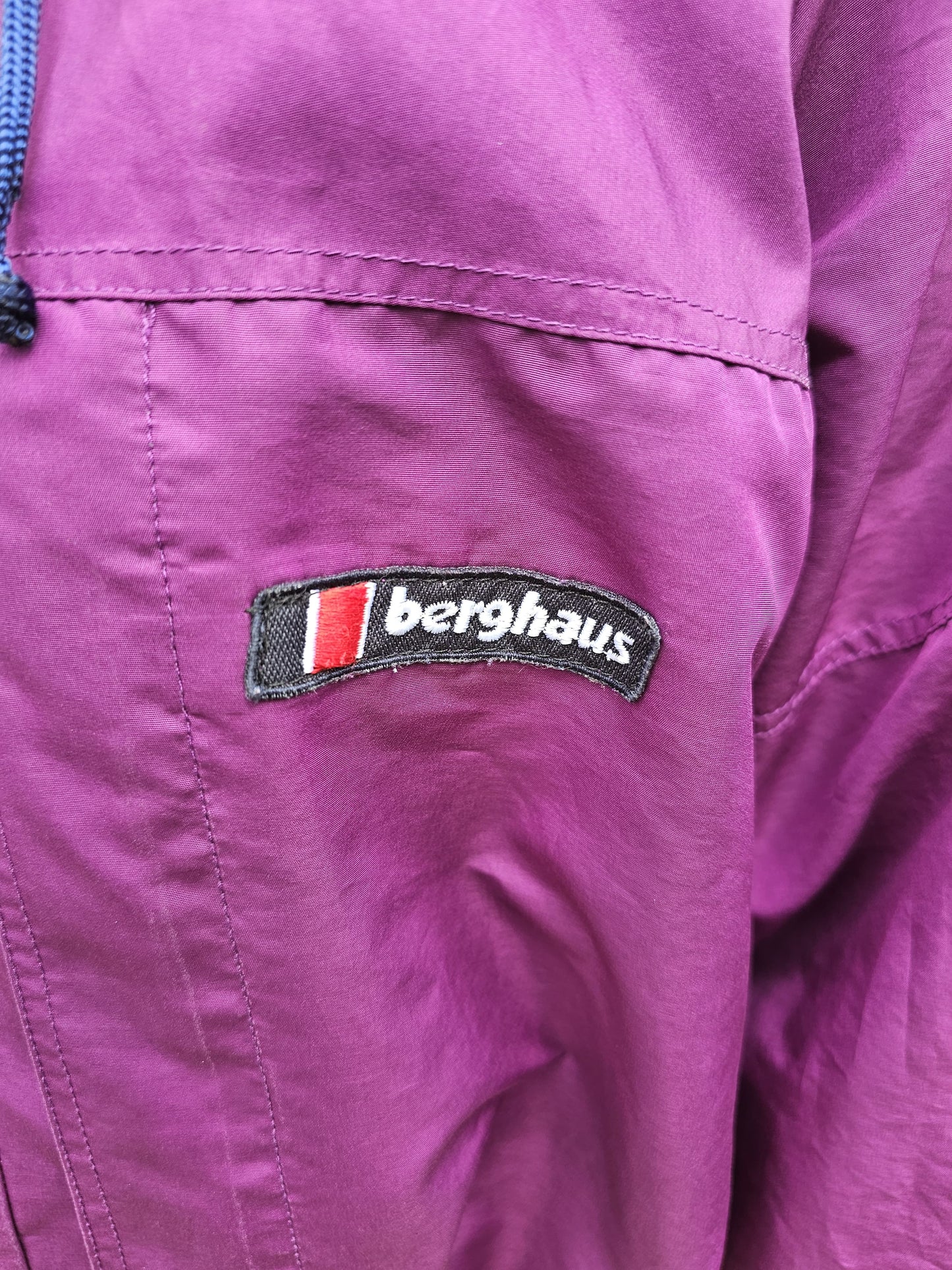 Vintage Retro Berghaus Womens Rain Parka Jacket Coat - 14