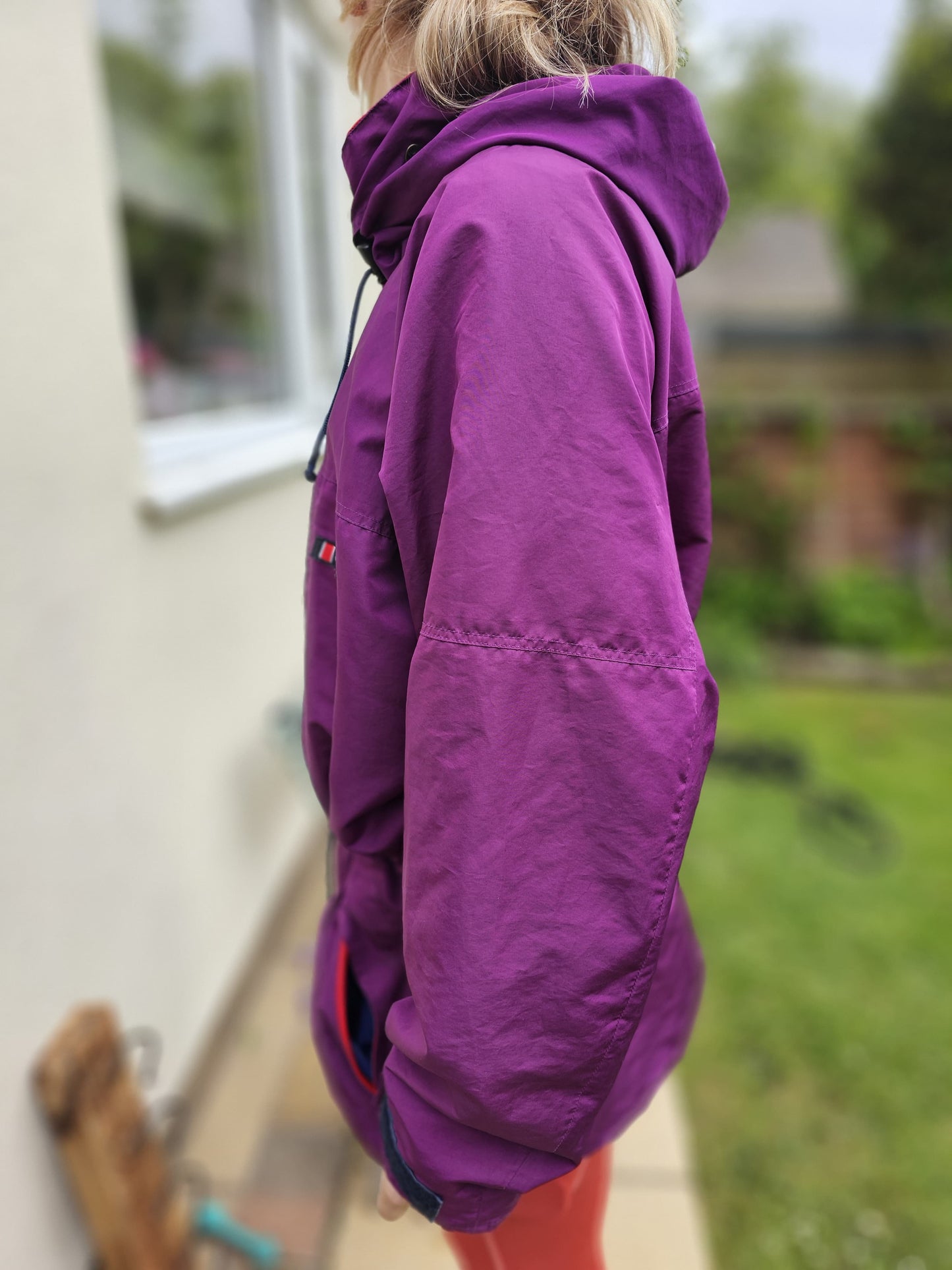 Vintage Retro Berghaus Womens Rain Parka Jacket Coat - 14