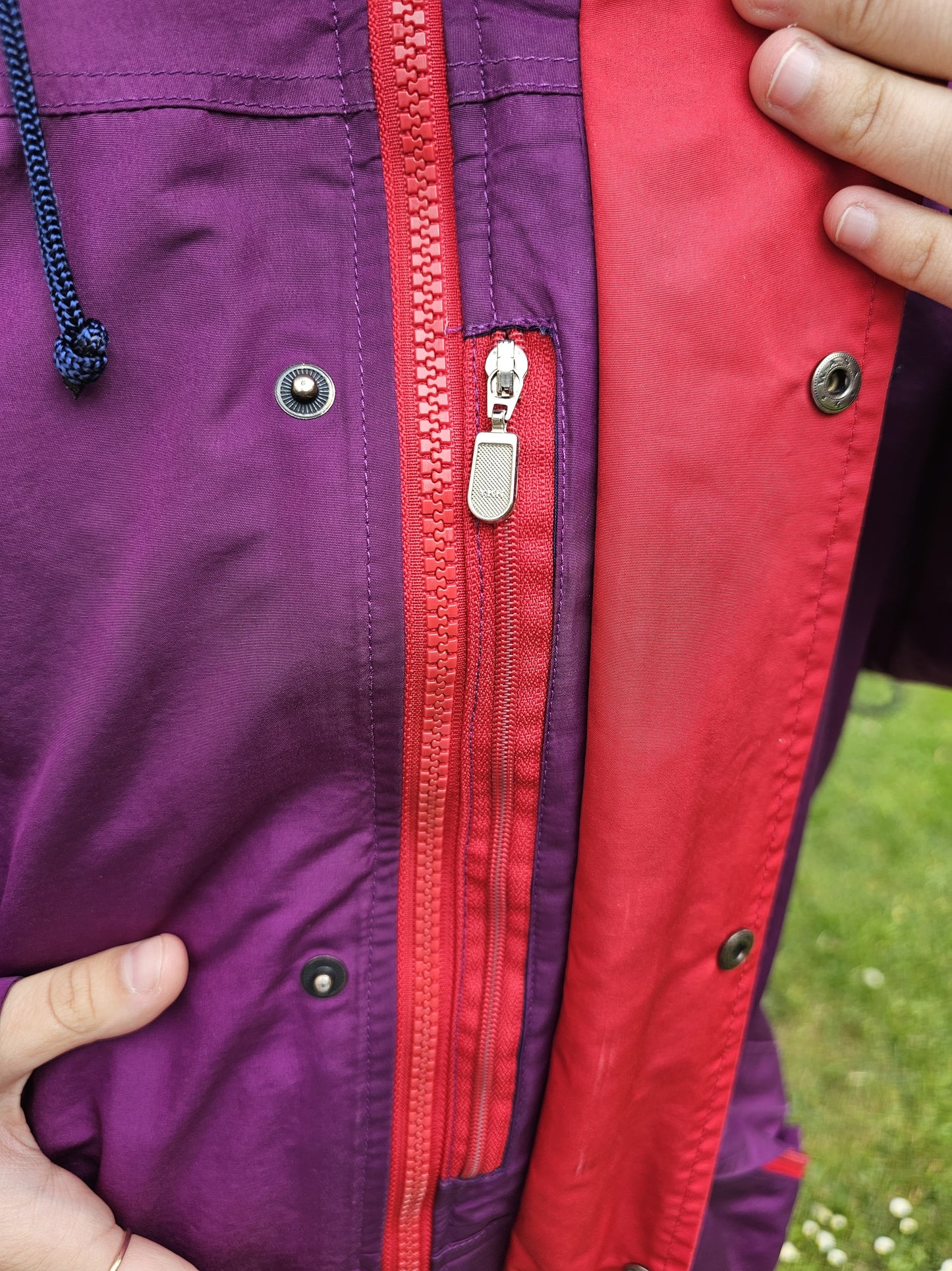 Vintage Retro Berghaus Womens Rain Parka Jacket Coat - 14