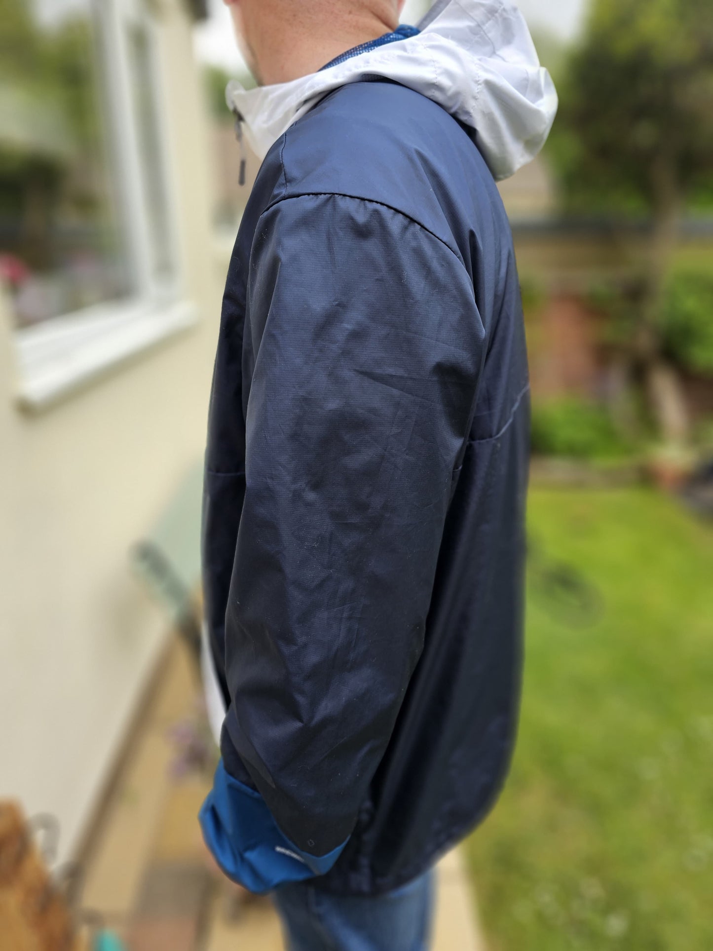 The North Face Windwall Hooded Pullover Windbreaker Jacket - XL/Extra Large