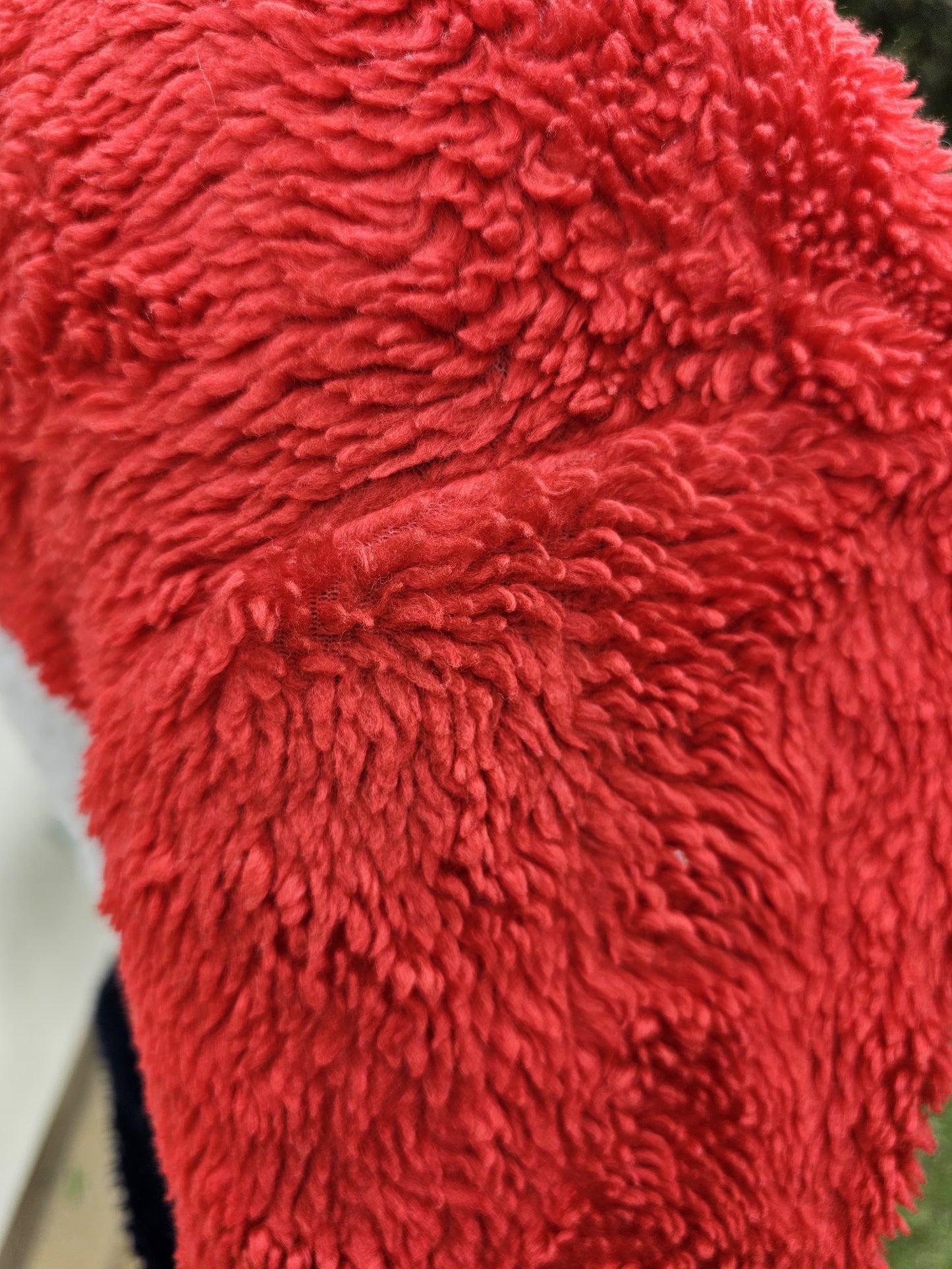 Superdry Vintage Style Unisex Sherpa Fleece Pullover Hoodie Jumper - M/L Medium/Large