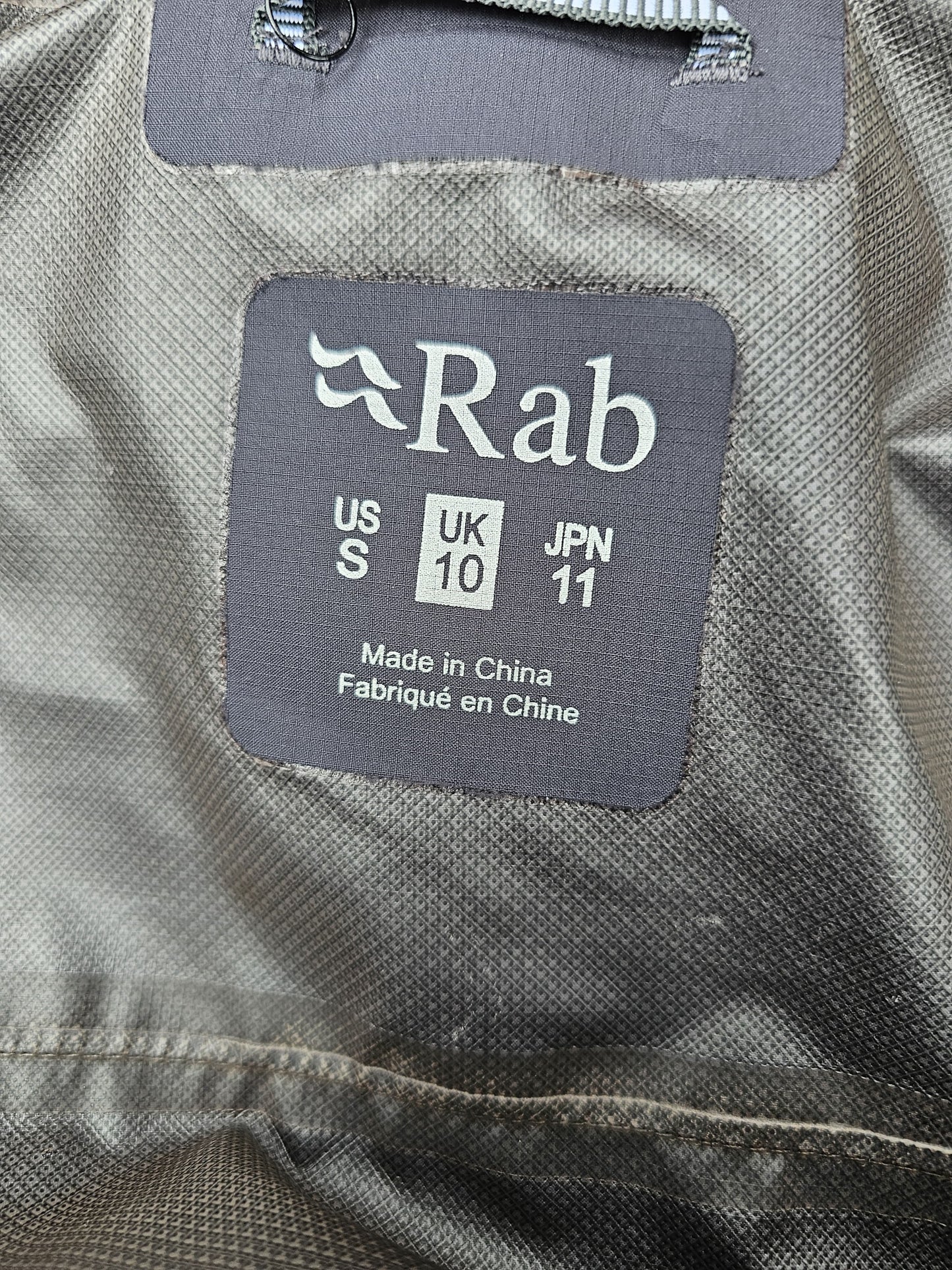 Rab Womens Downpour Eco Rain Jacket - Black - UK 10