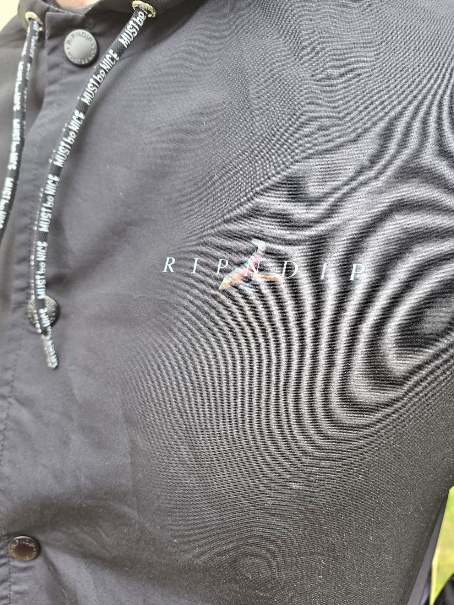 Awesome RipnDip Mother Fish Coach Style Jacket - M/Medium