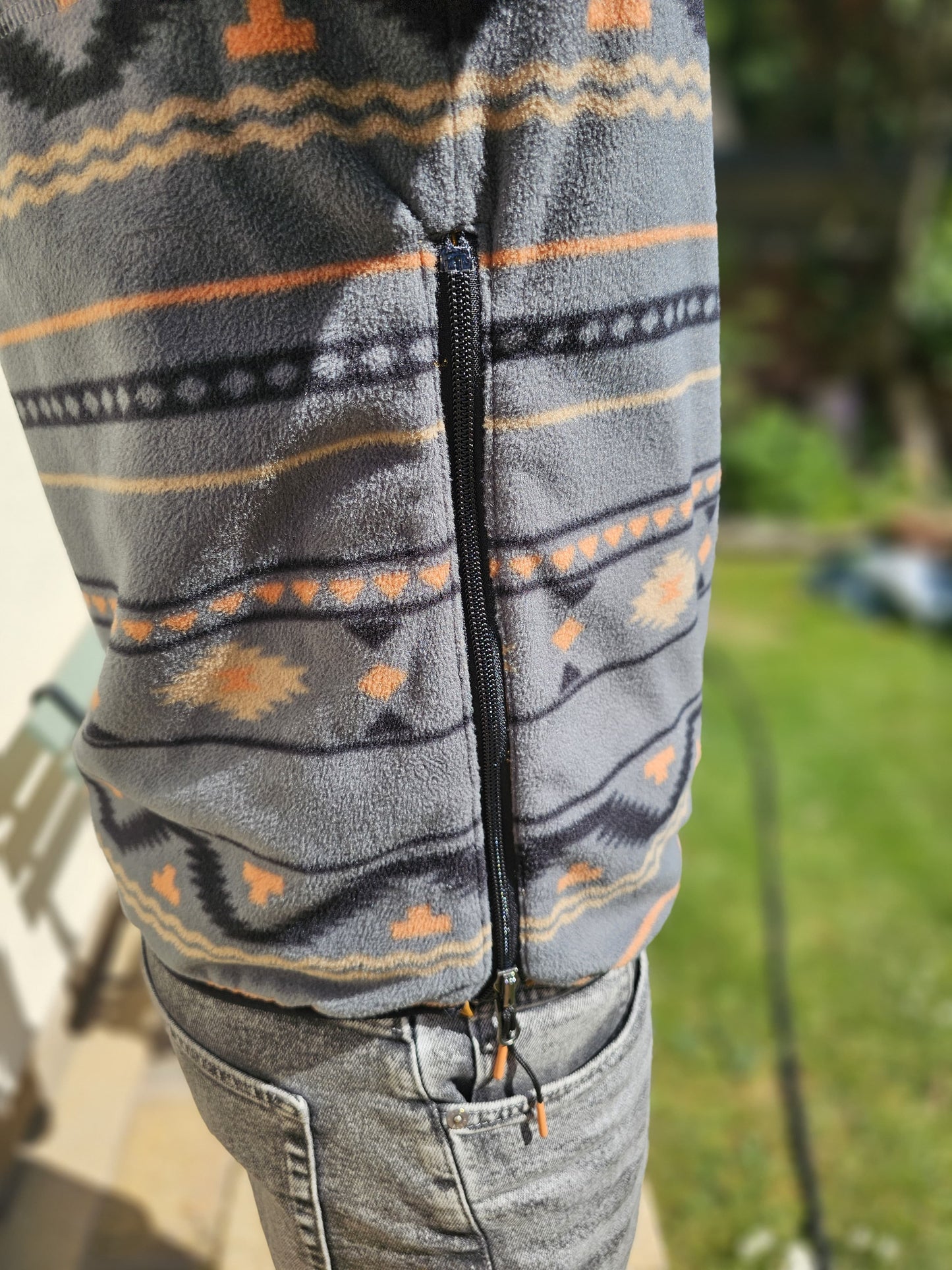 Passenger Reversible Fleece/Windbreaker Pullover Jumper/Jacket - S/Small M/L
