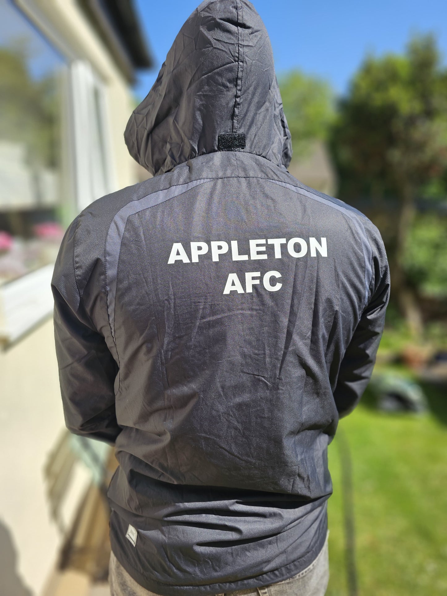 Stannd Appleton FC FA Football Club Full Zip Hooded Jacket - M/Medium - New With Tags