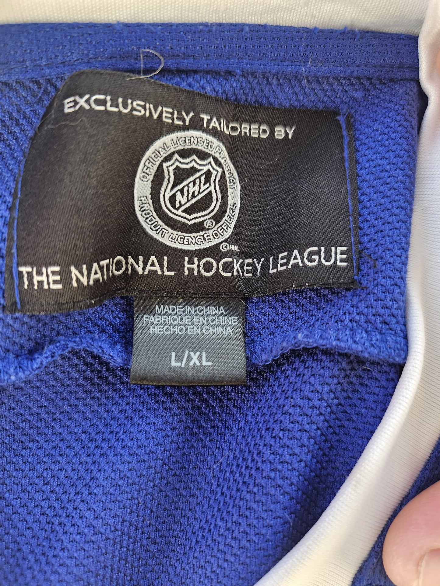 Vintage Toronto Maple Leafs NHL National Hockey League Ice Fan Jersey - L/XL Large/Extra Large
