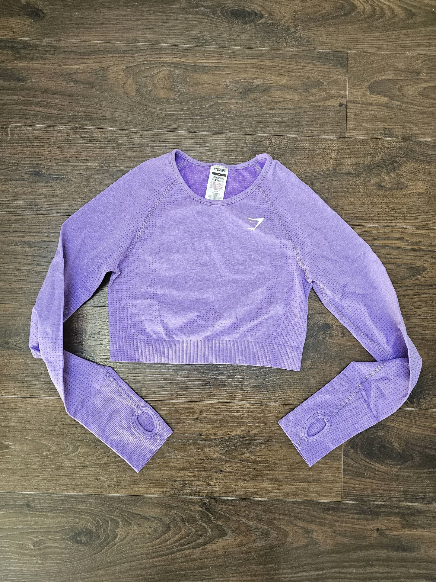 Gym Shark Seamless Top - M/Medium - Purple
