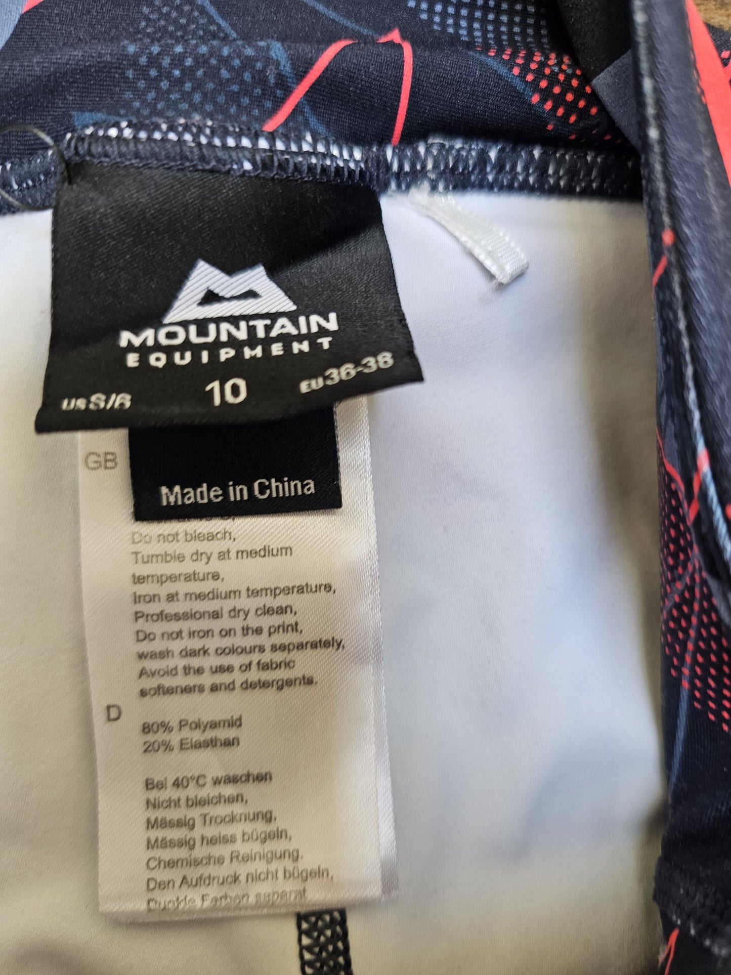 Mountain Equipment Geometric Womens Hiking/Sport/Casual Leggings - 10